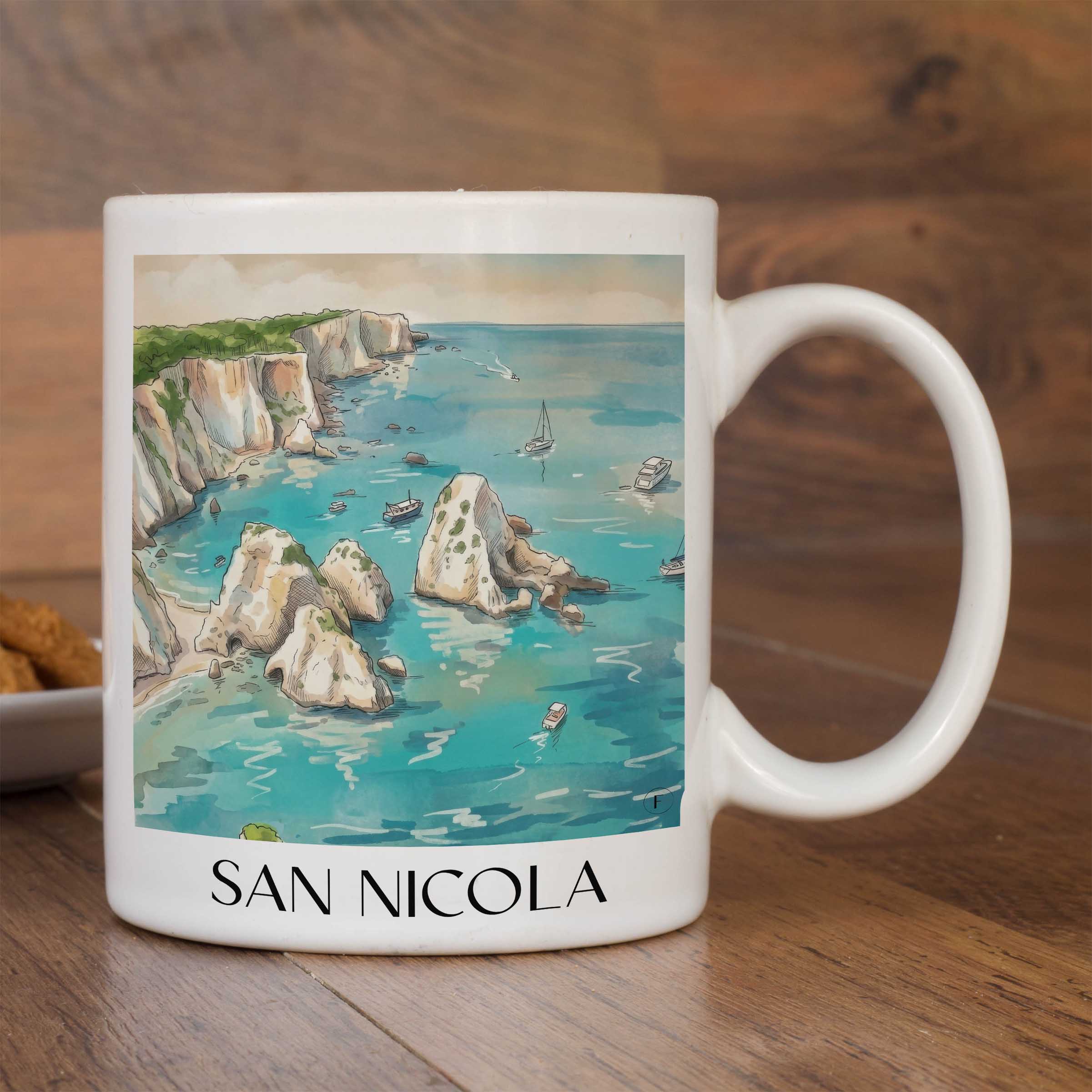 san-nicola-tremiti-italien-kaffeebecher-aquarell
