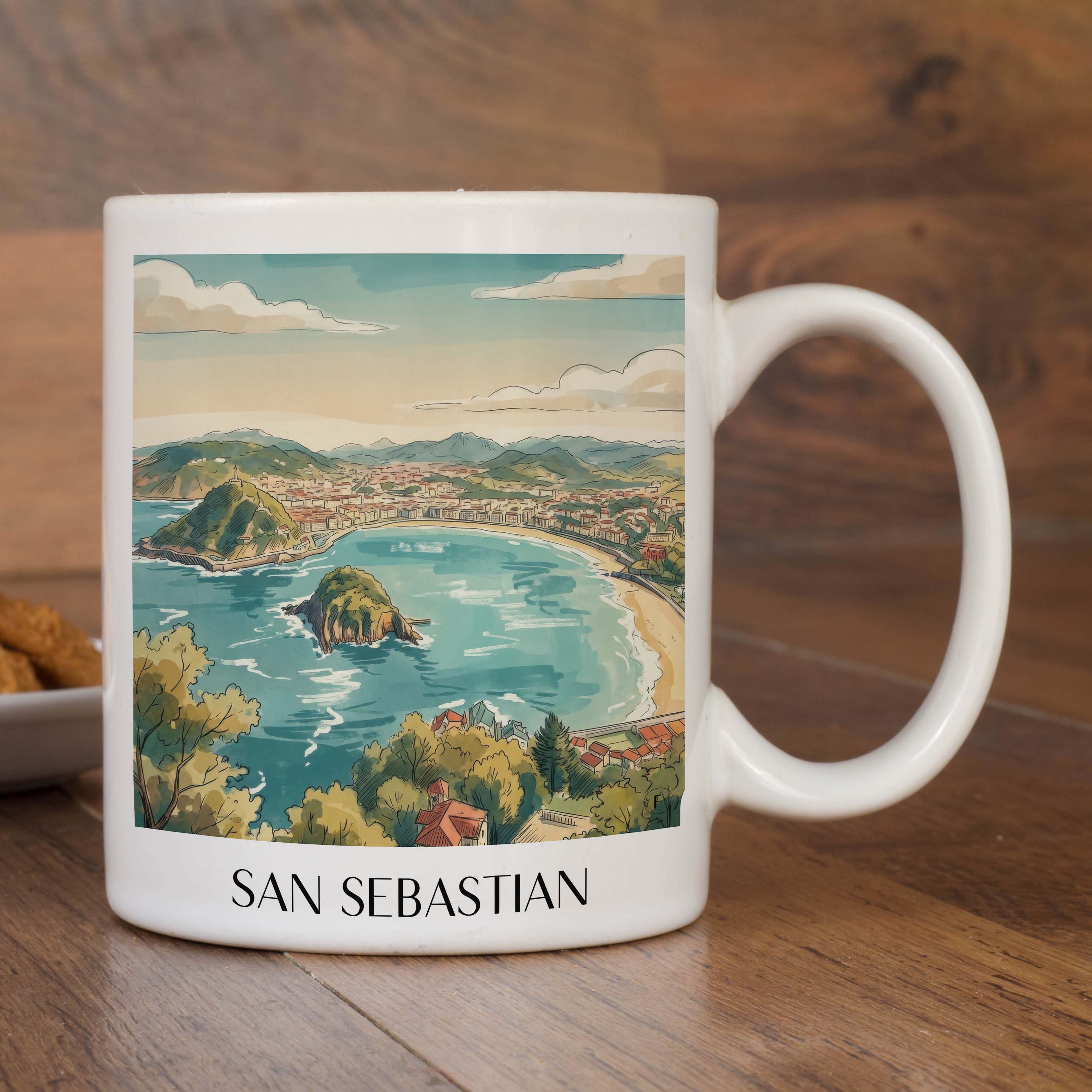 san-sebastian-spanien-kaffeebecher-aquarell