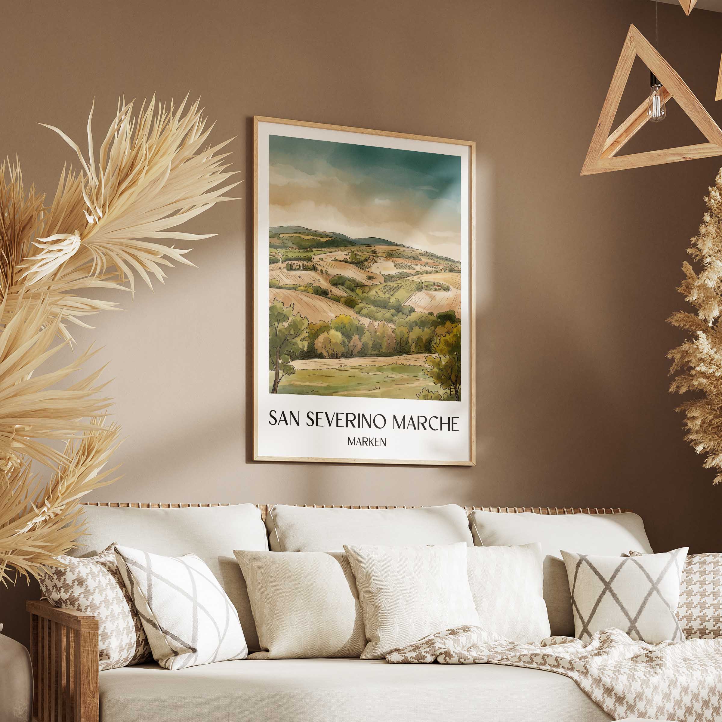 san-severino-marche-marken-italien-poster-aquarell