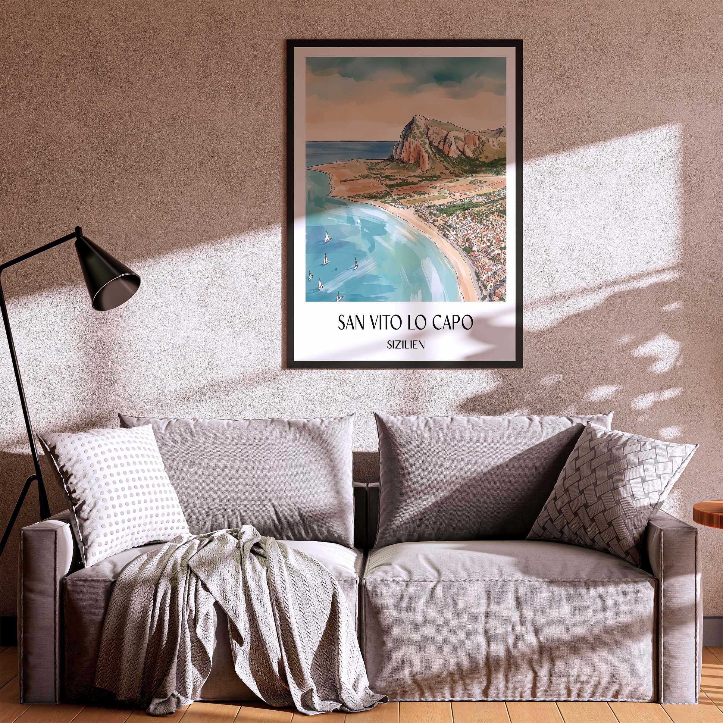 san-vito-lo-capo-sizilien-italien-poster-aquarell