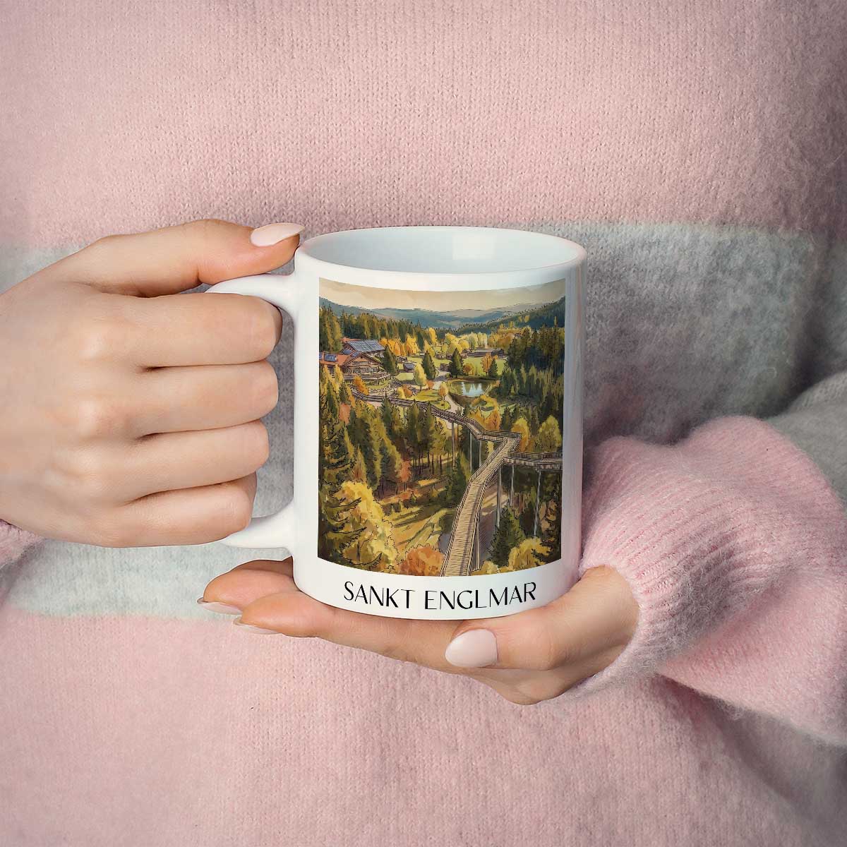 sankt-englmar-bayerischer-wald-deutschland-kaffeebecher-aquarell