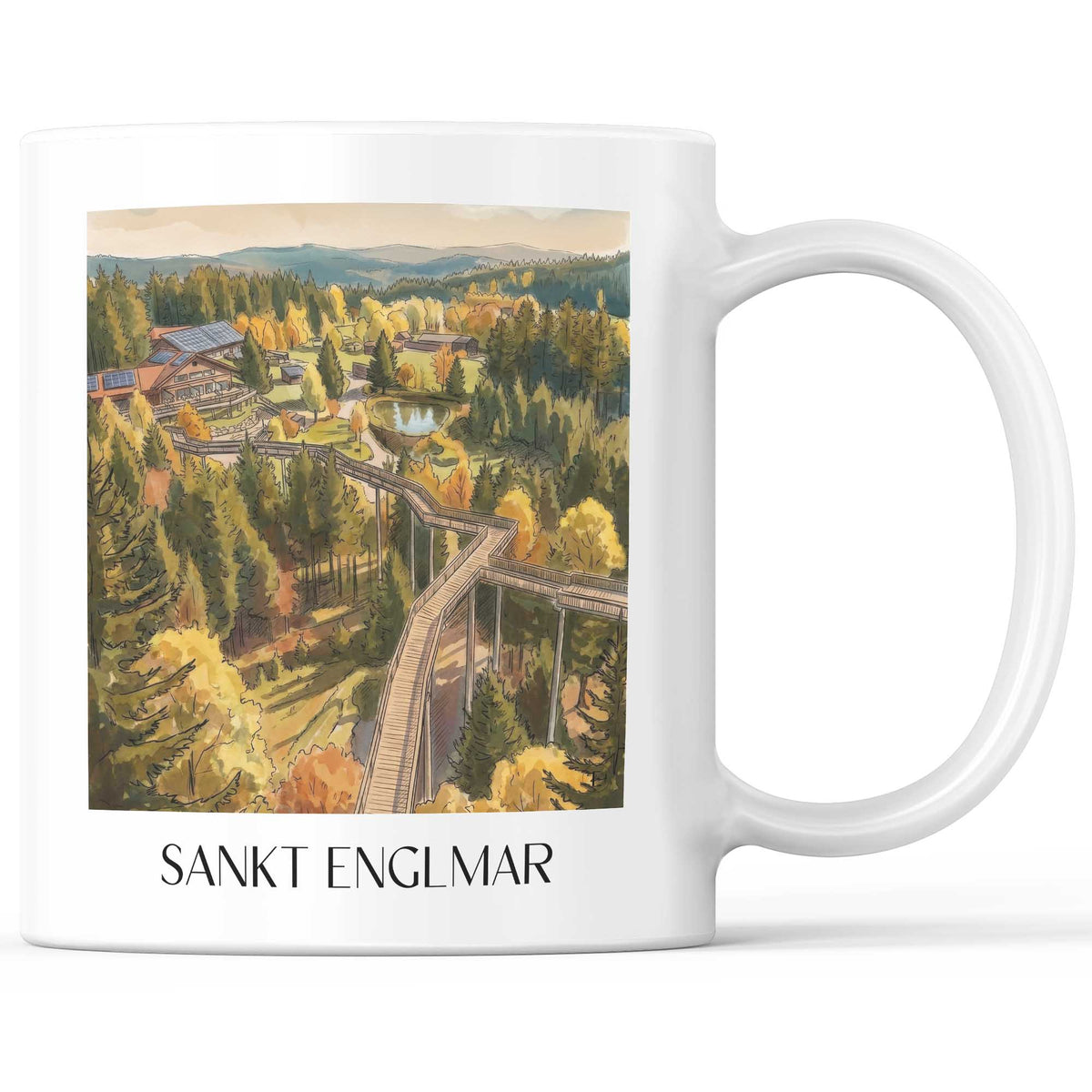 sankt-englmar-bayerischer-wald-deutschland-kaffeebecher-aquarell