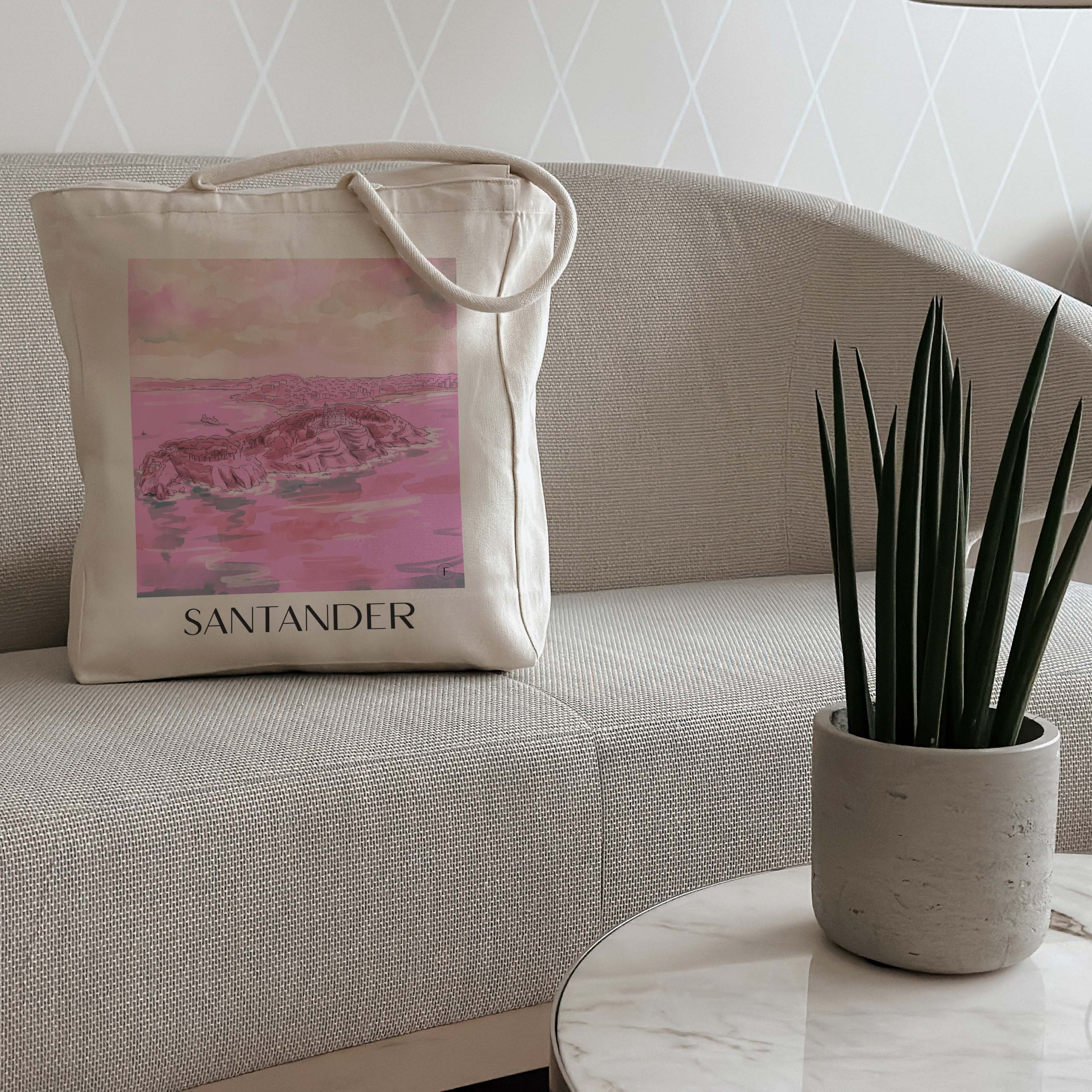 santander--spanien-spanien-und-spanien-einkaufstasche-aquarell-pink-rosa