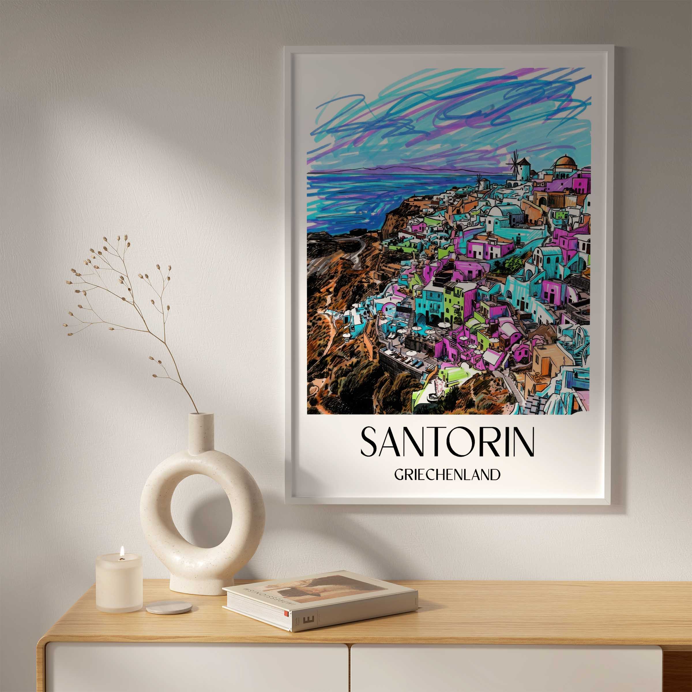 santorin-griechenland-poster-graffiti