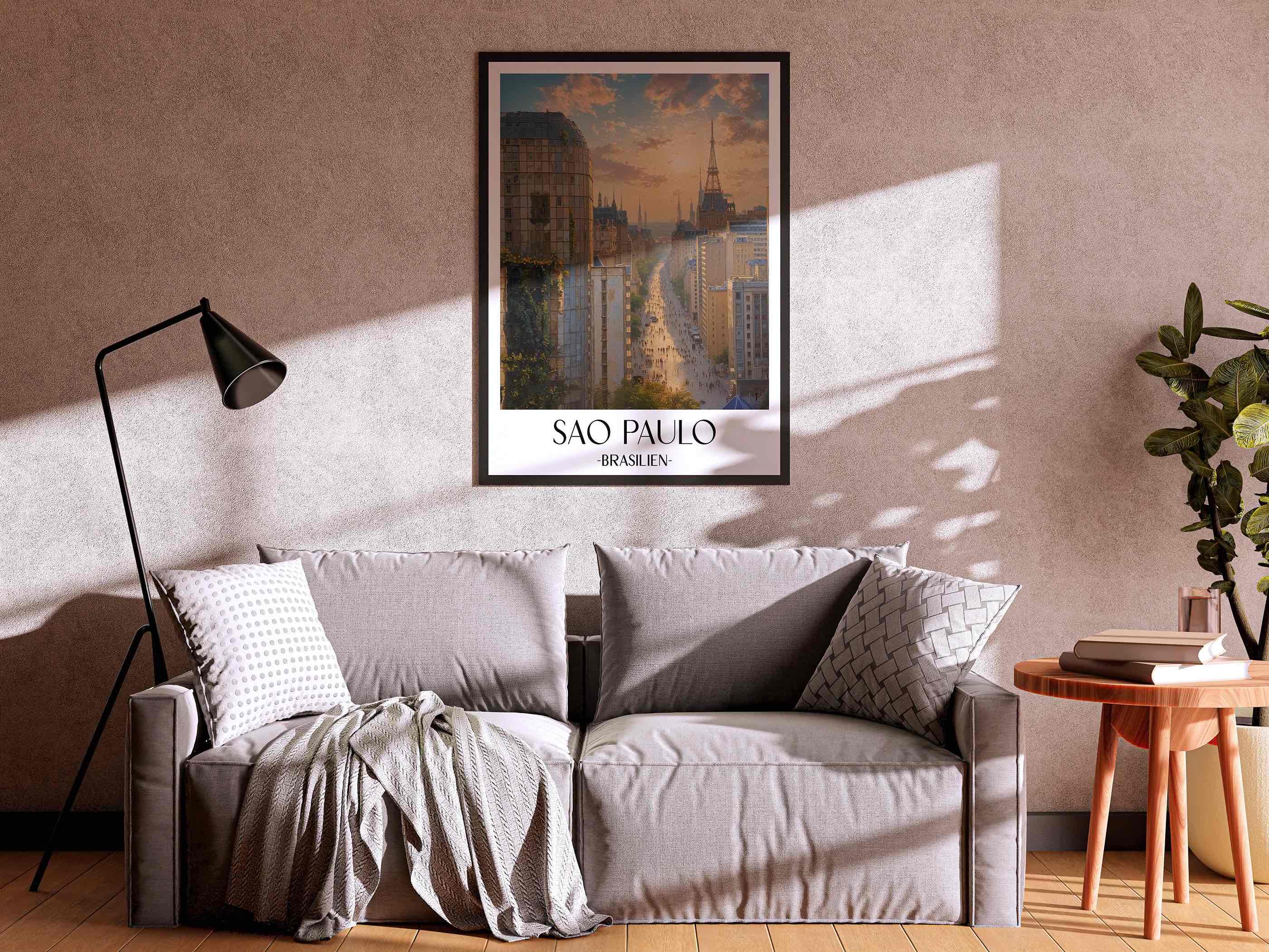 sao-paulo-brasilien-poster-aquarell
