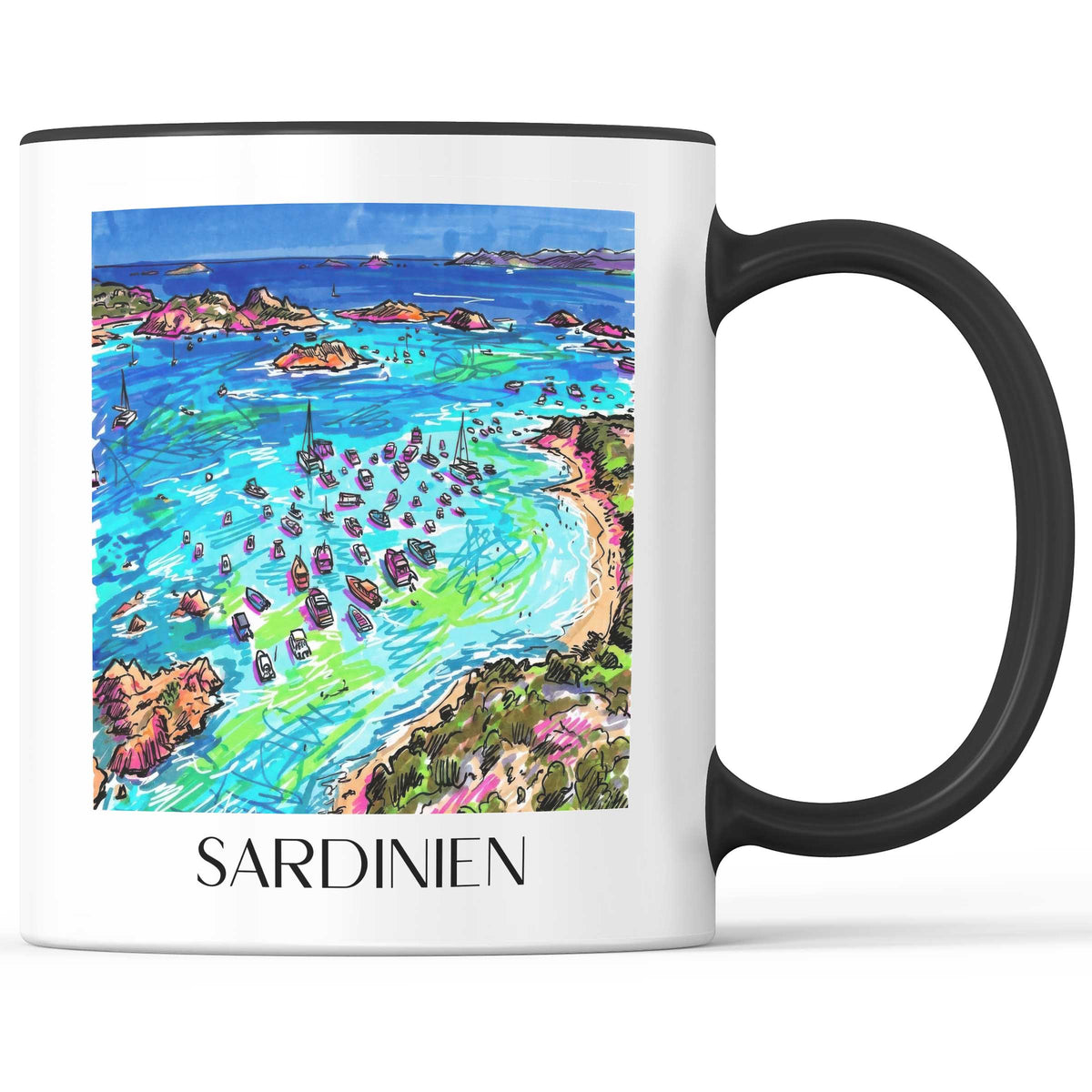 sardinien-italien-kaffeebecher-graffiti