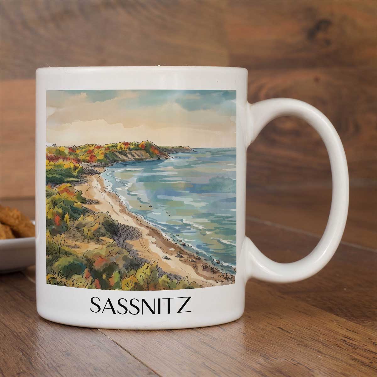 sassnitz-rügen-deutschland-kaffeebecher-aquarell
