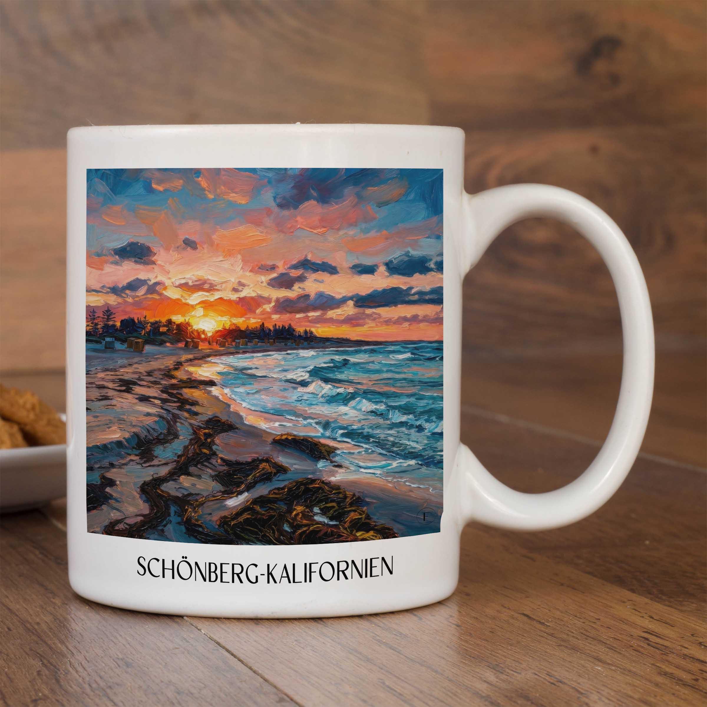 schönberg-kalifornien-schleswig-holstein-deutschland-kaffeebecher-oil-painting-oelgemaelde