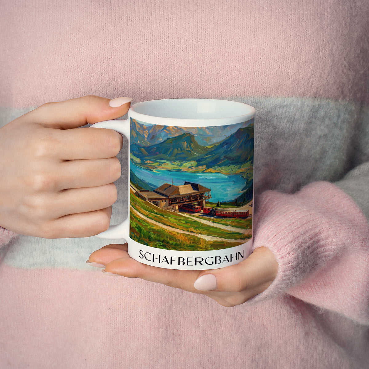 schafbergbahn-st.-wolfgang-österreich-kaffeebecher-oil-painting-oelgemaelde