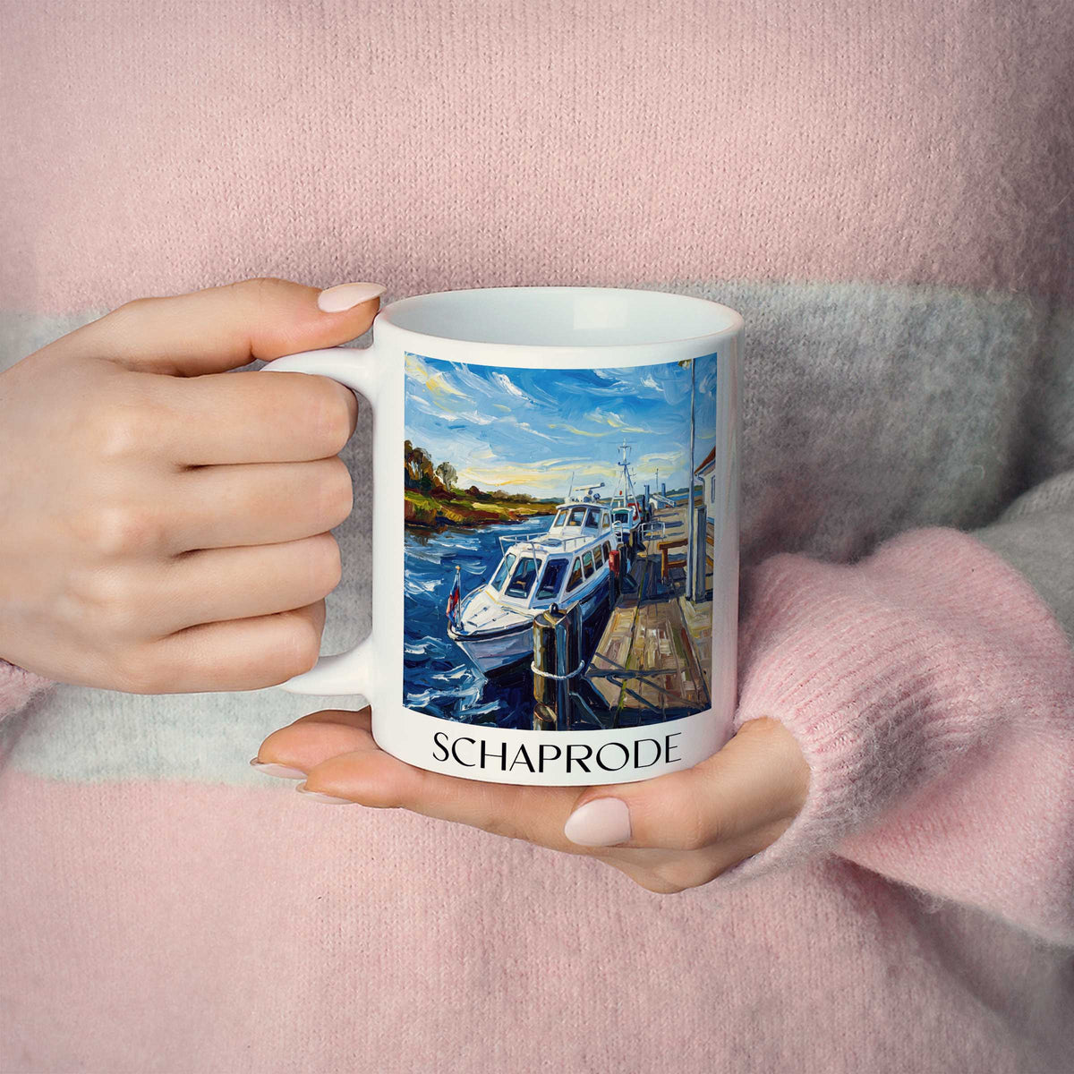 schaprode-rügen-deutschland-kaffeebecher-oil-painting-oelgemaelde