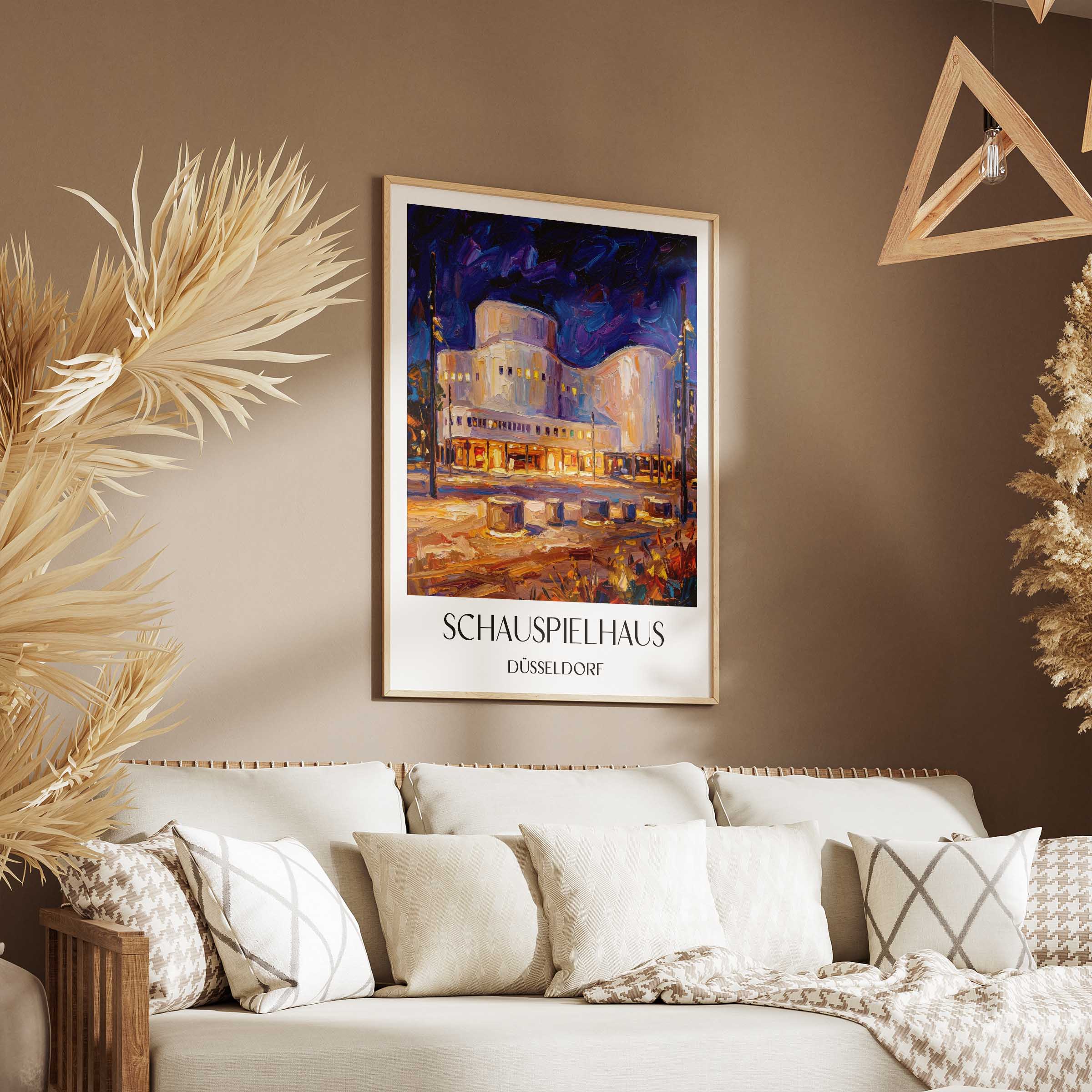 schauspielhaus-düsseldorf-deutschland-poster-oil-painting-oelgemaelde