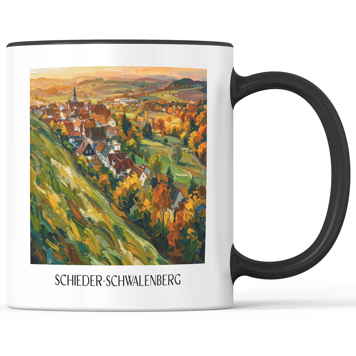 schieder-schwalenberg-ostwestfalen-lippe-deutschland-kaffeebecher-oil-painting-oelgemaelde