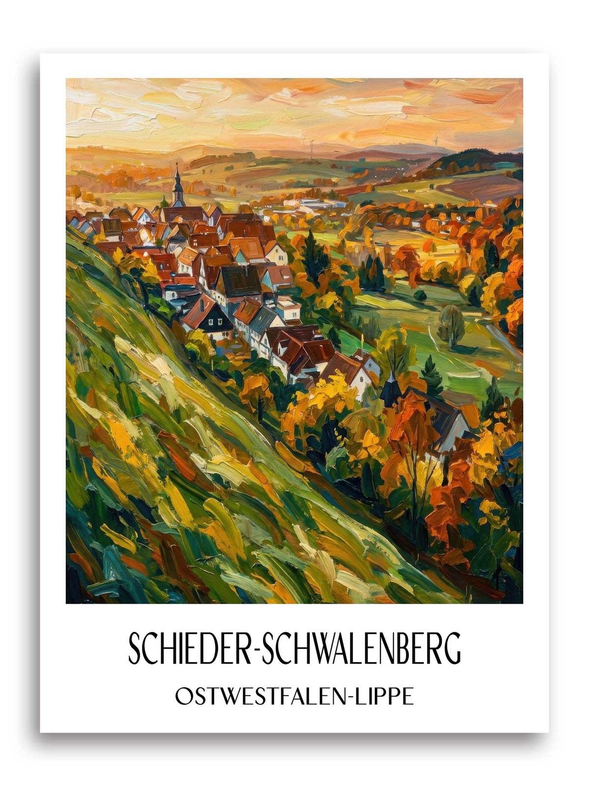 schieder-schwalenberg-ostwestfalen-lippe-deutschland-poster-oil-painting-oelgemaelde