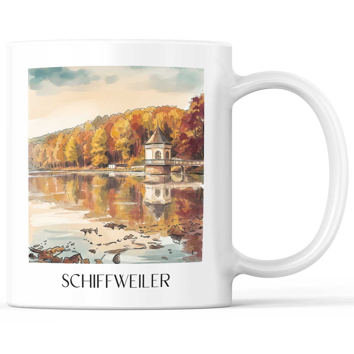 schiffweiler-saarpfalz-deutschland-kaffeebecher-aquarell