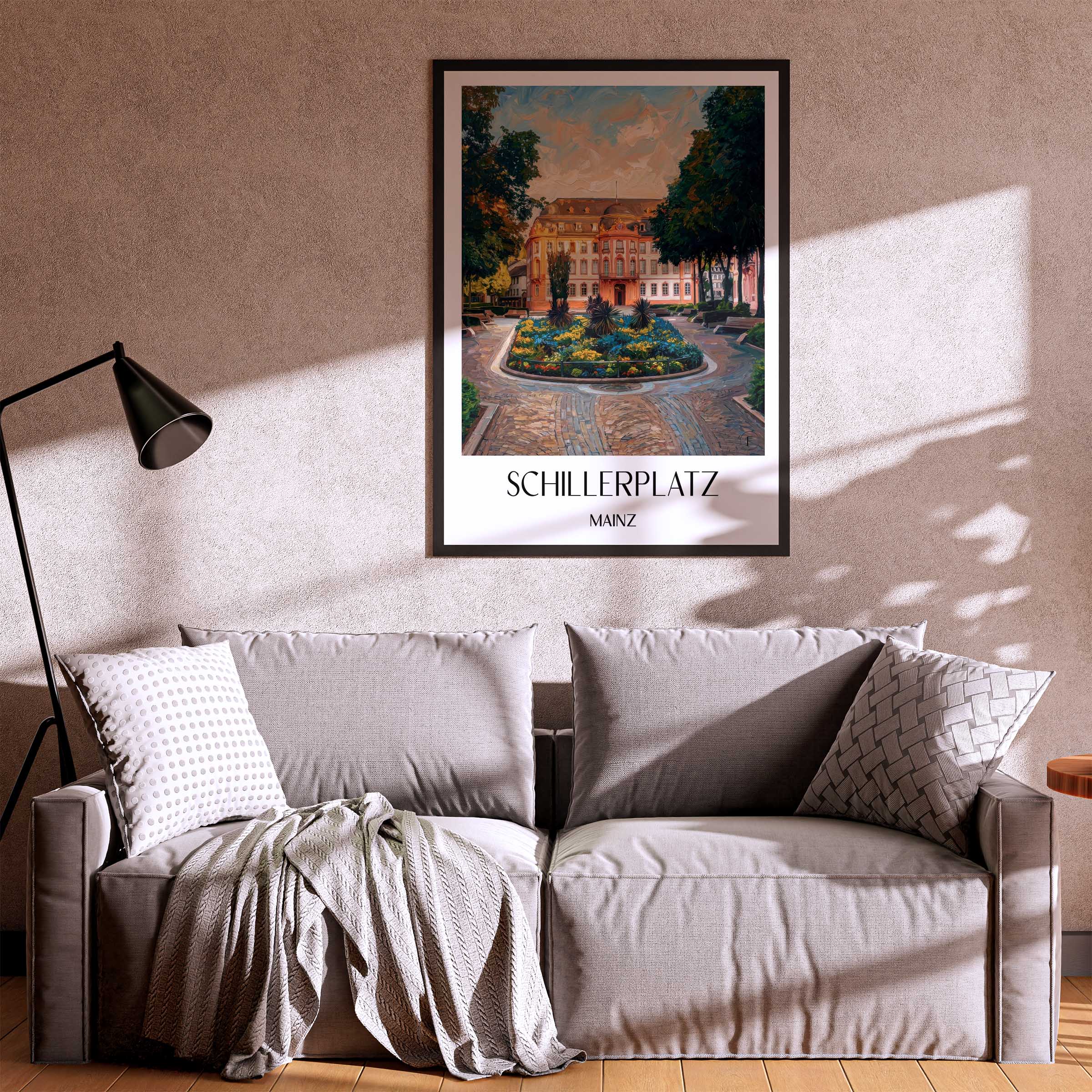 schillerplatz-mainz-deutschland-poster-oil-painting-oelgemaelde