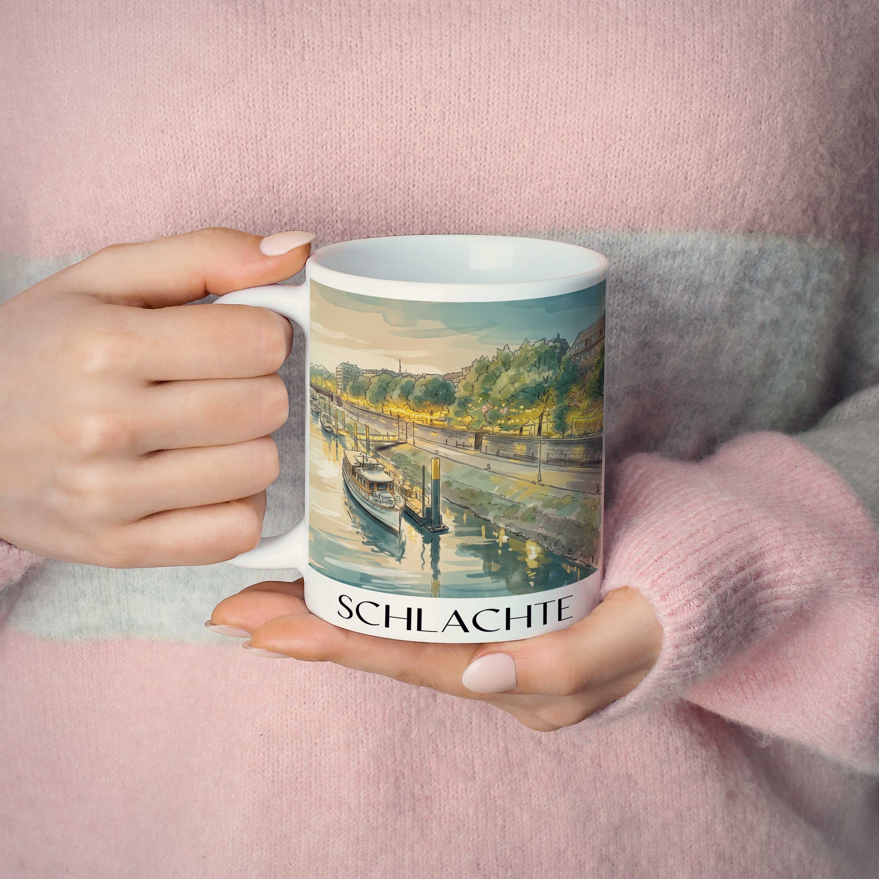 schlachte-bremen-deutschland-kaffeebecher-aquarell