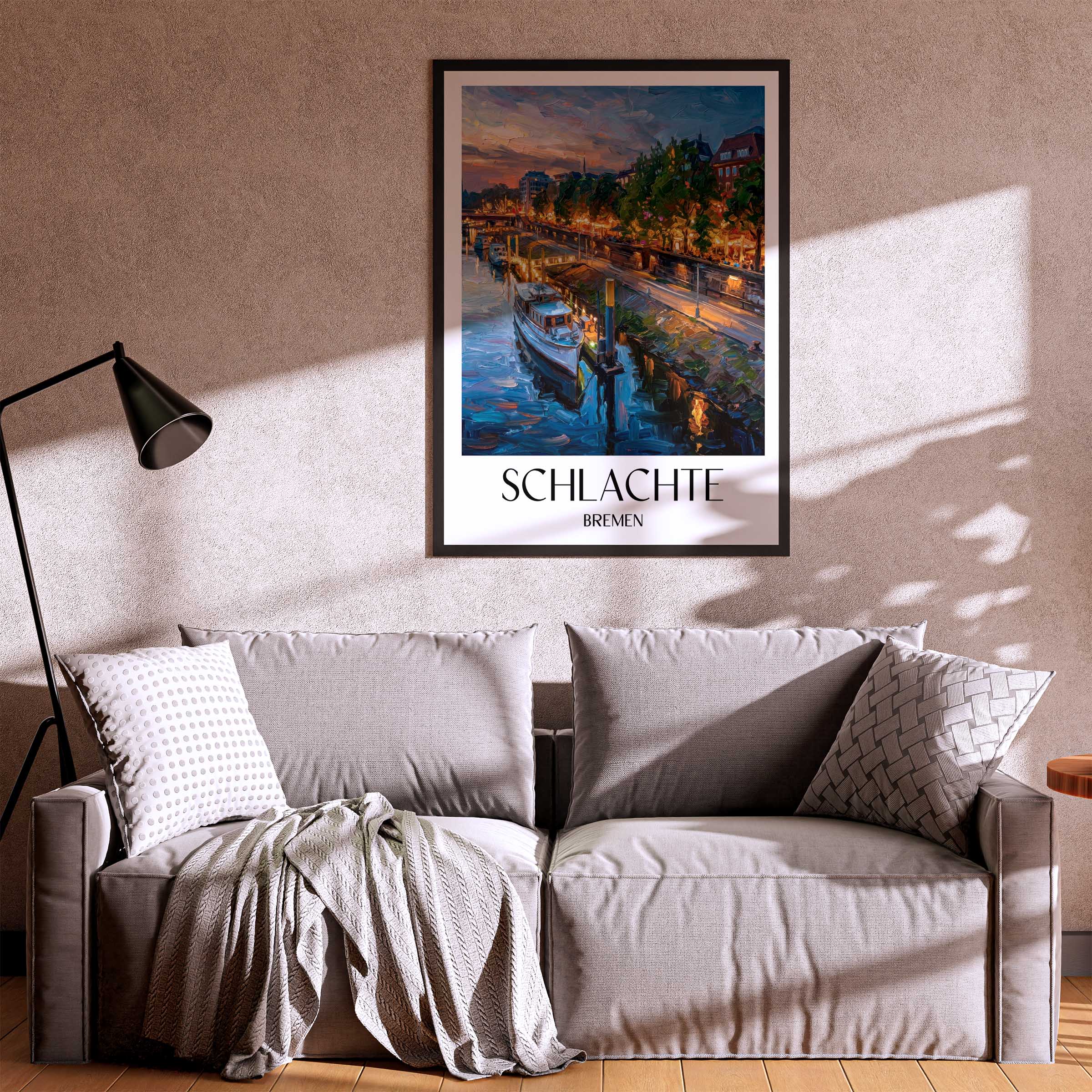 schlachte-bremen-deutschland-poster-oil-painting-oelgemaelde