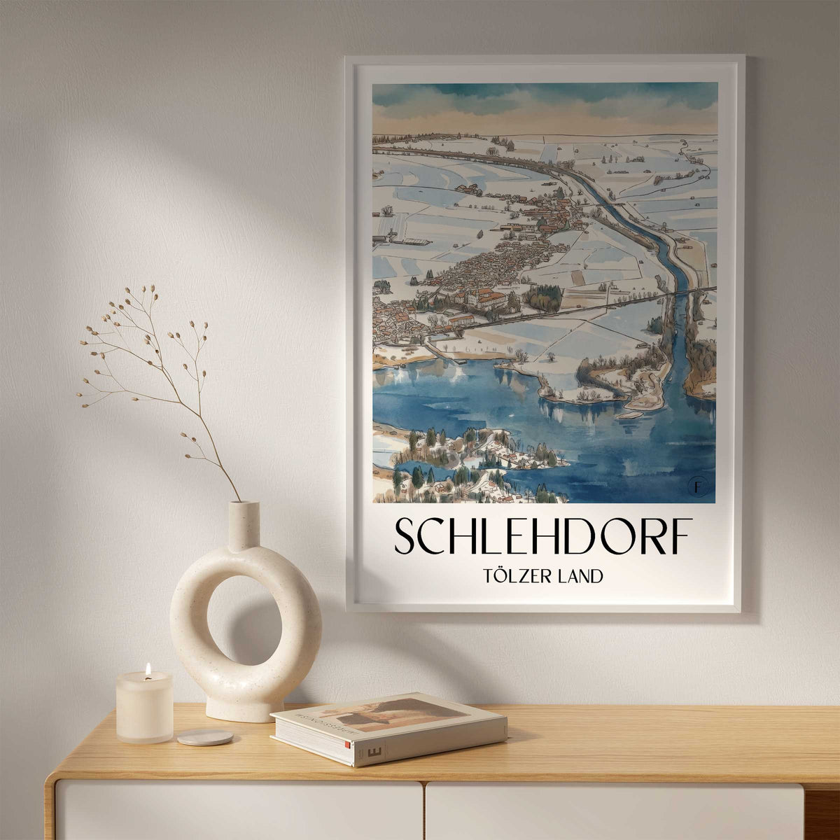 schlehdorf-tölzer-land-deutschland-poster-aquarell