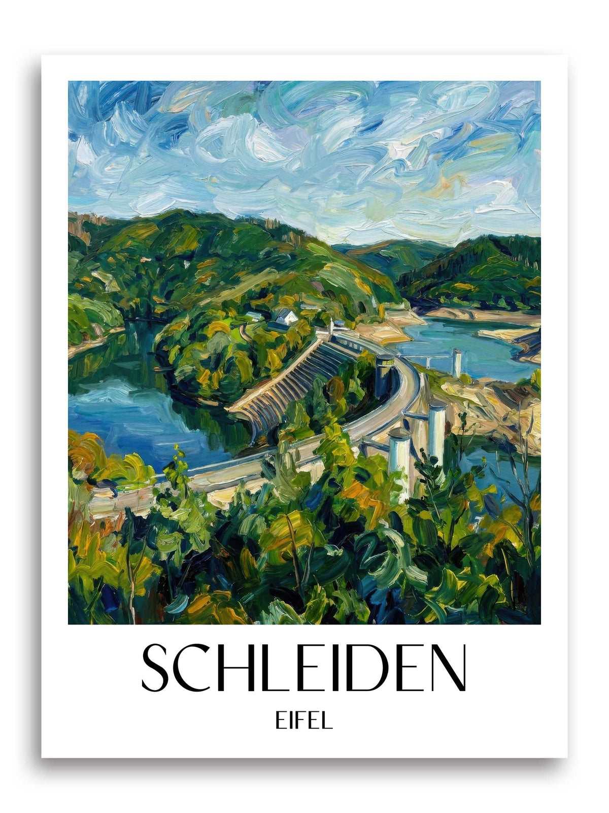 schleiden-eifel-deutschland-poster-oil-painting-oelgemaelde