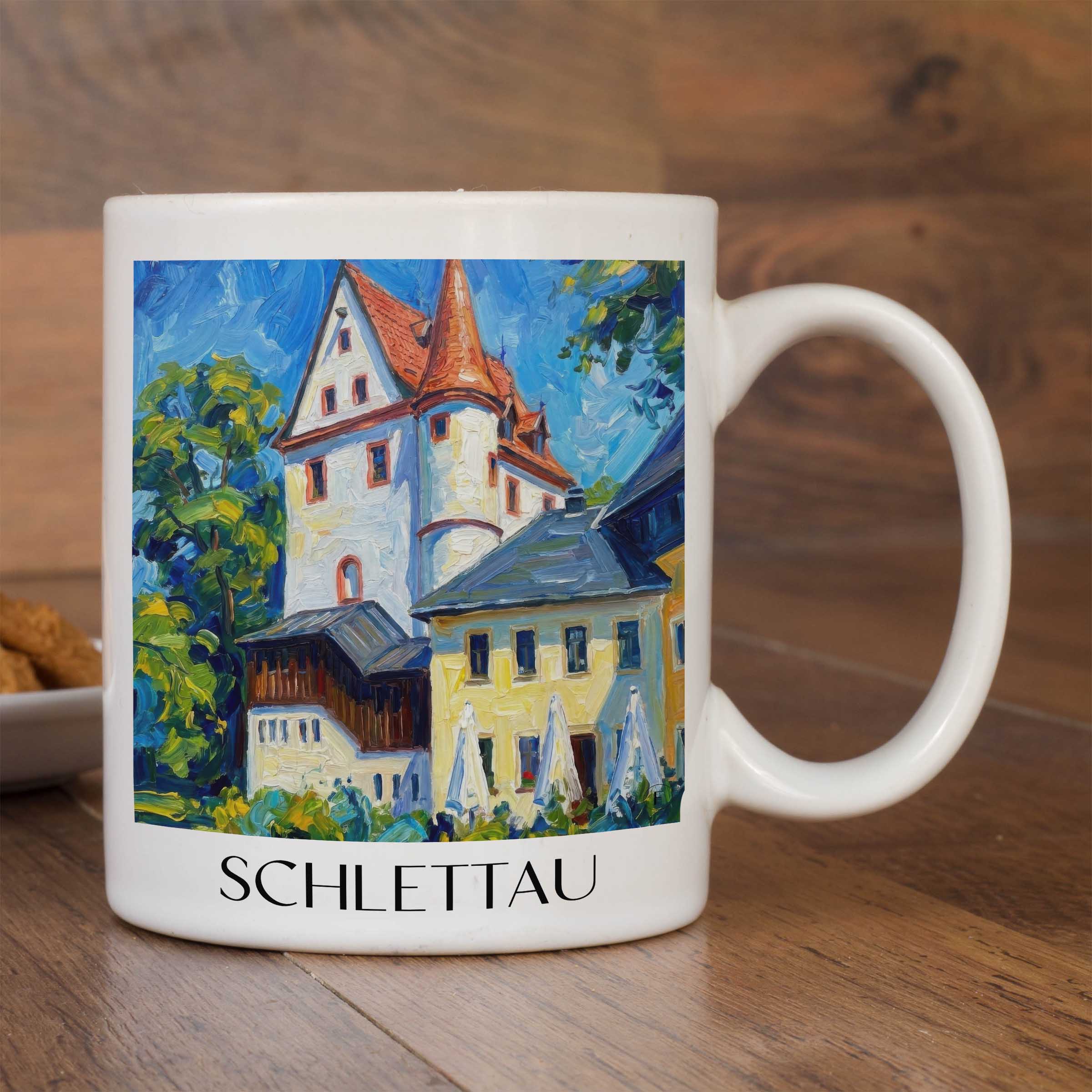 schlettau-erzgebirge-deutschland-kaffeebecher-oil-painting-oelgemaelde