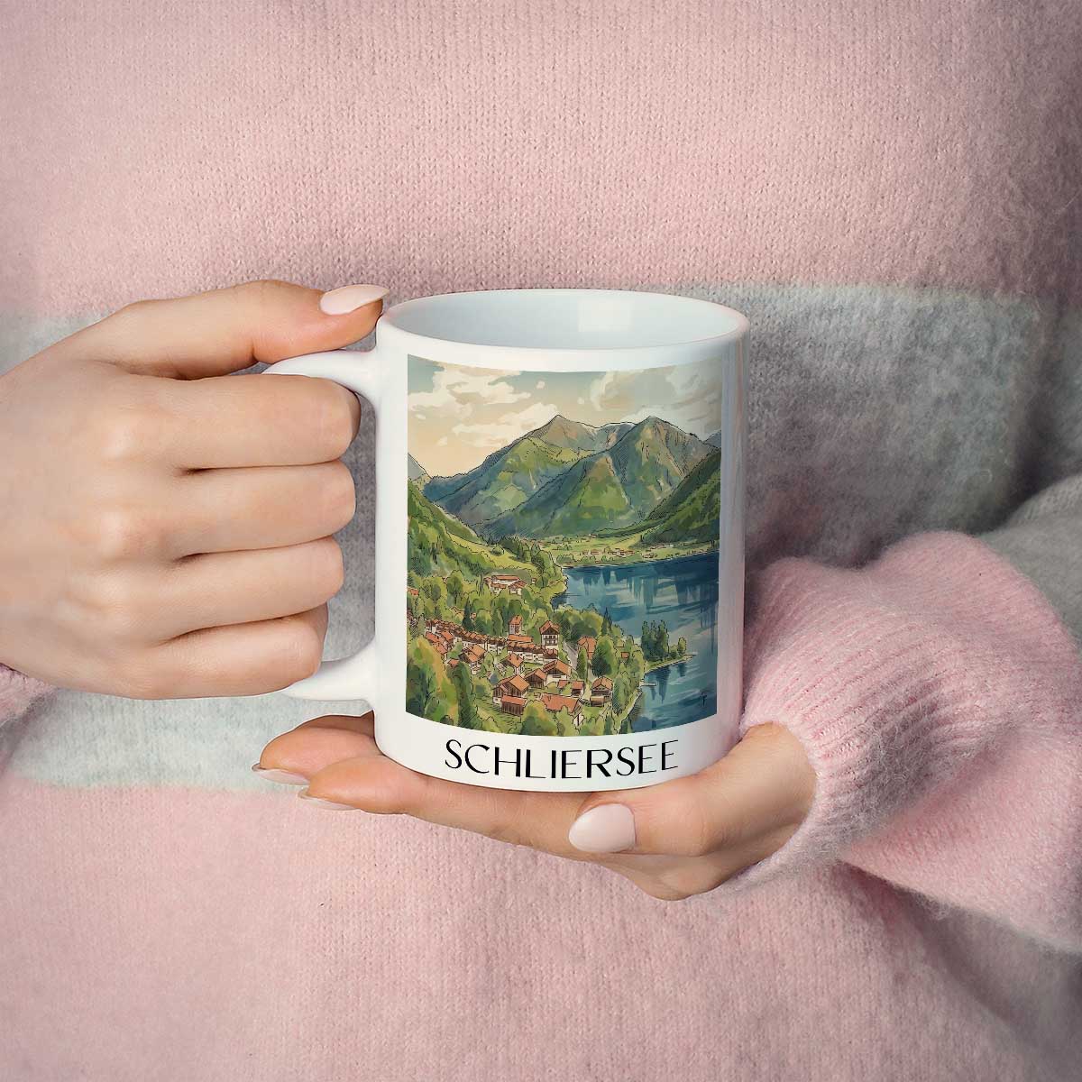 schliersee-bayern-deutschland-kaffeebecher-aquarell