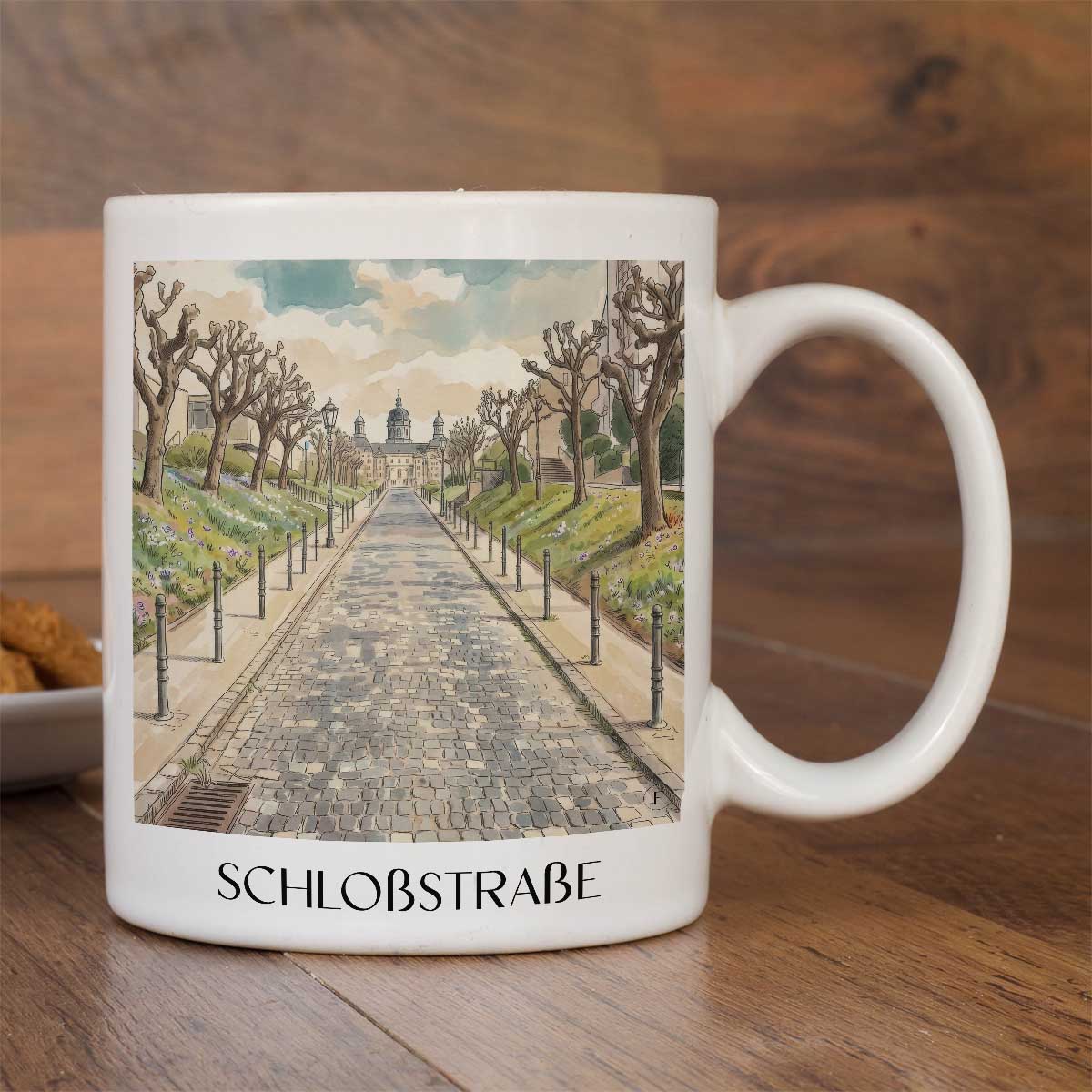 schloßstraße-bergisch-gladbach-deutschland-kaffeebecher-aquarell