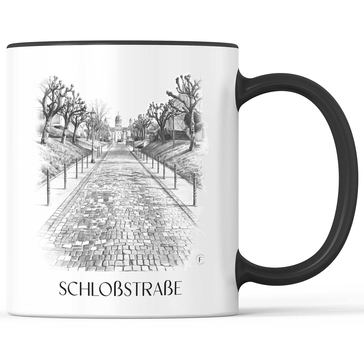 schloßstraße-bergisch-gladbach-deutschland-kaffeebecher-bleistift-zeichnung-drawing
