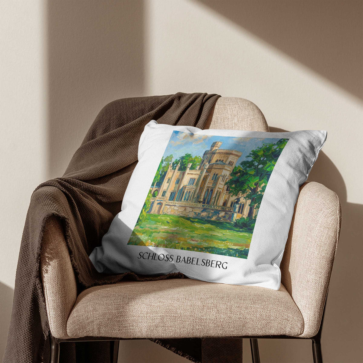 schloss-babelsberg-potsdam-deutschland-kissenbezug-oil-painting-oelgemaelde