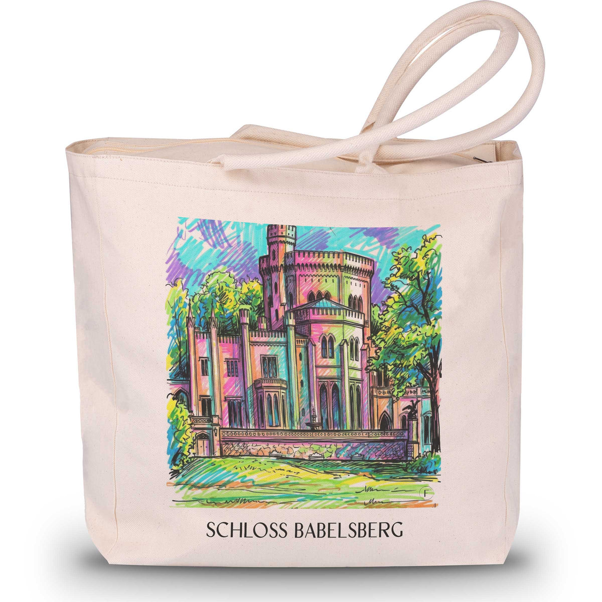 schloss-babelsberg-potsdam-deutschland-einkaufstasche-graffiti
