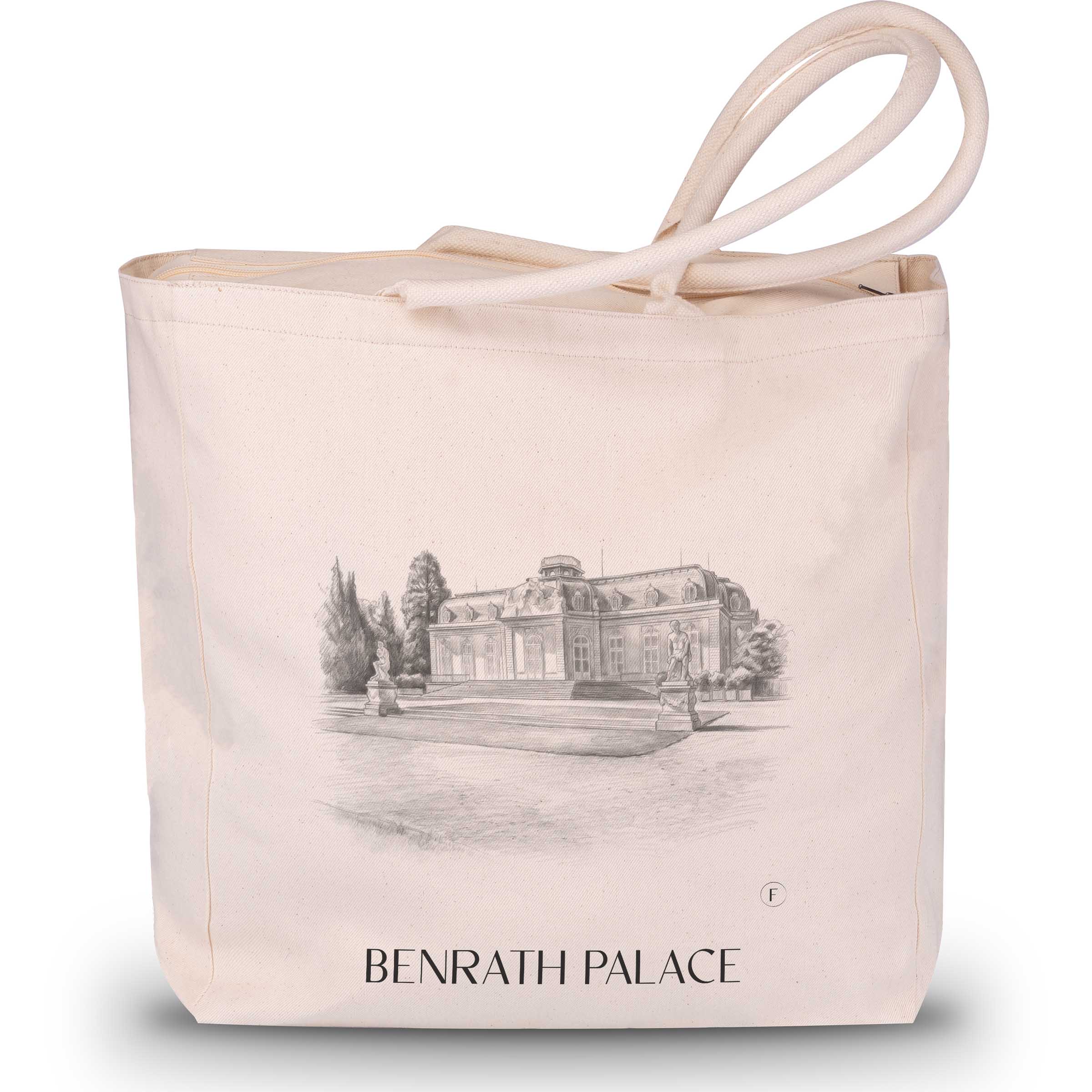 Schloss Benrath Shopping Tasche - Düsseldorf - Deutschland Tote Bag - Einkaufstasche im Zeichnung Stil