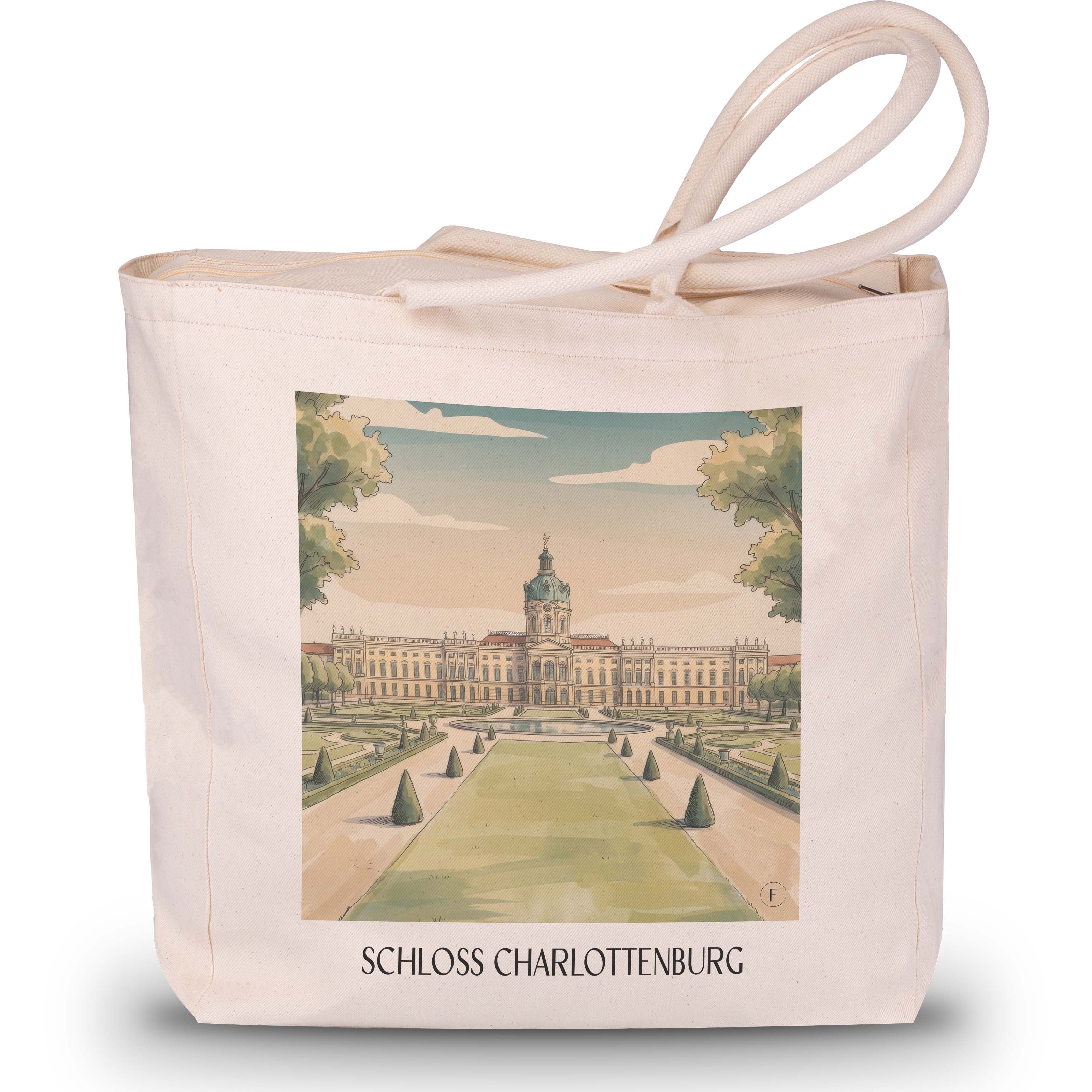 schloss-charlottenburg-berlin-deutschland-einkaufstasche-aquarell