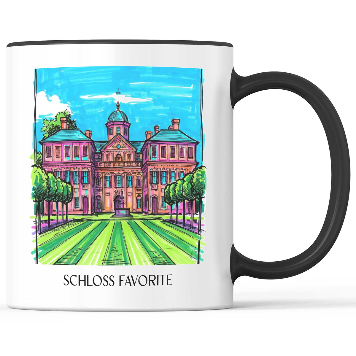schloss-favorite-rastatt-deutschland-kaffeebecher-graffiti