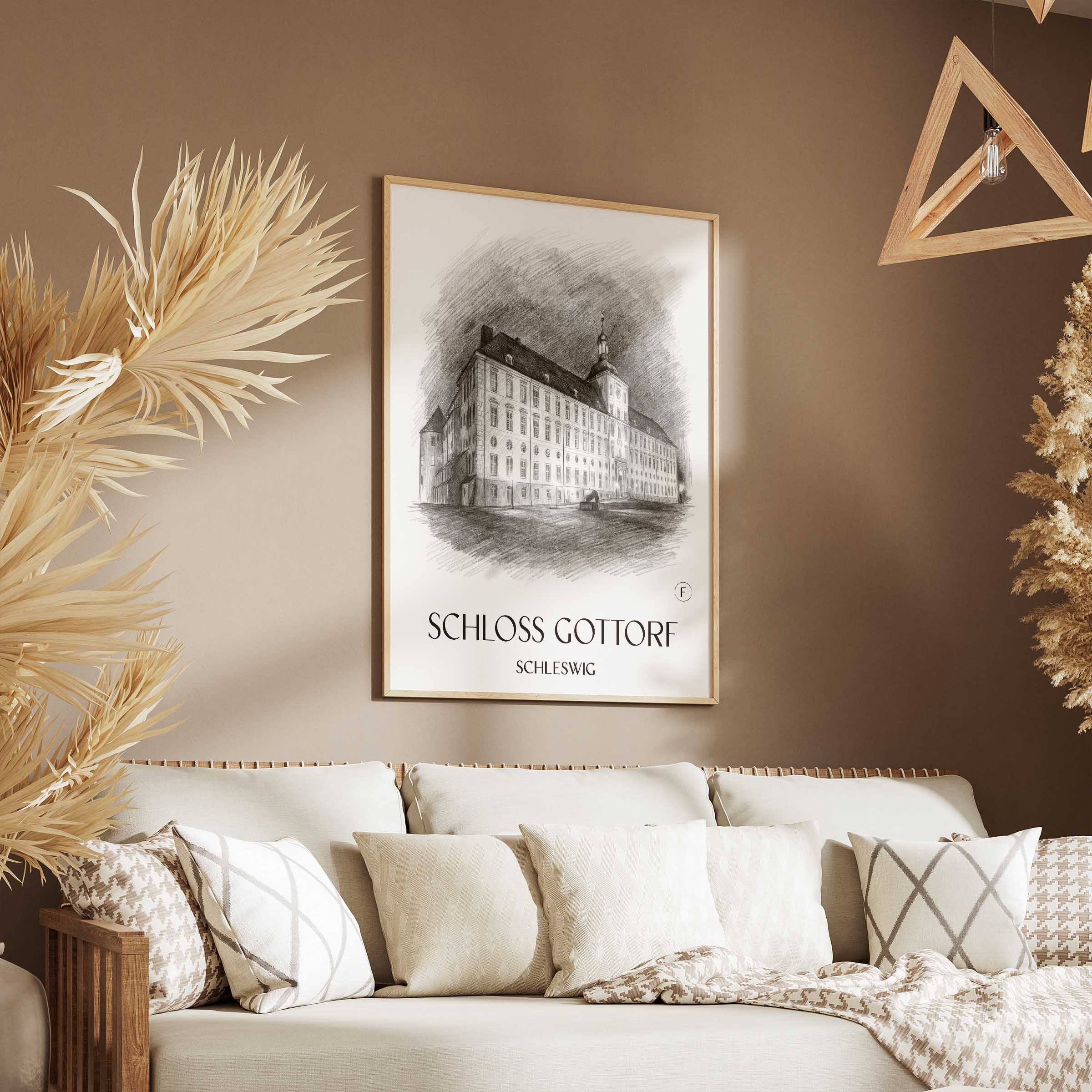 schloss-gottorf-schleswig-deutschland-poster-bleistift-zeichnung-drawing