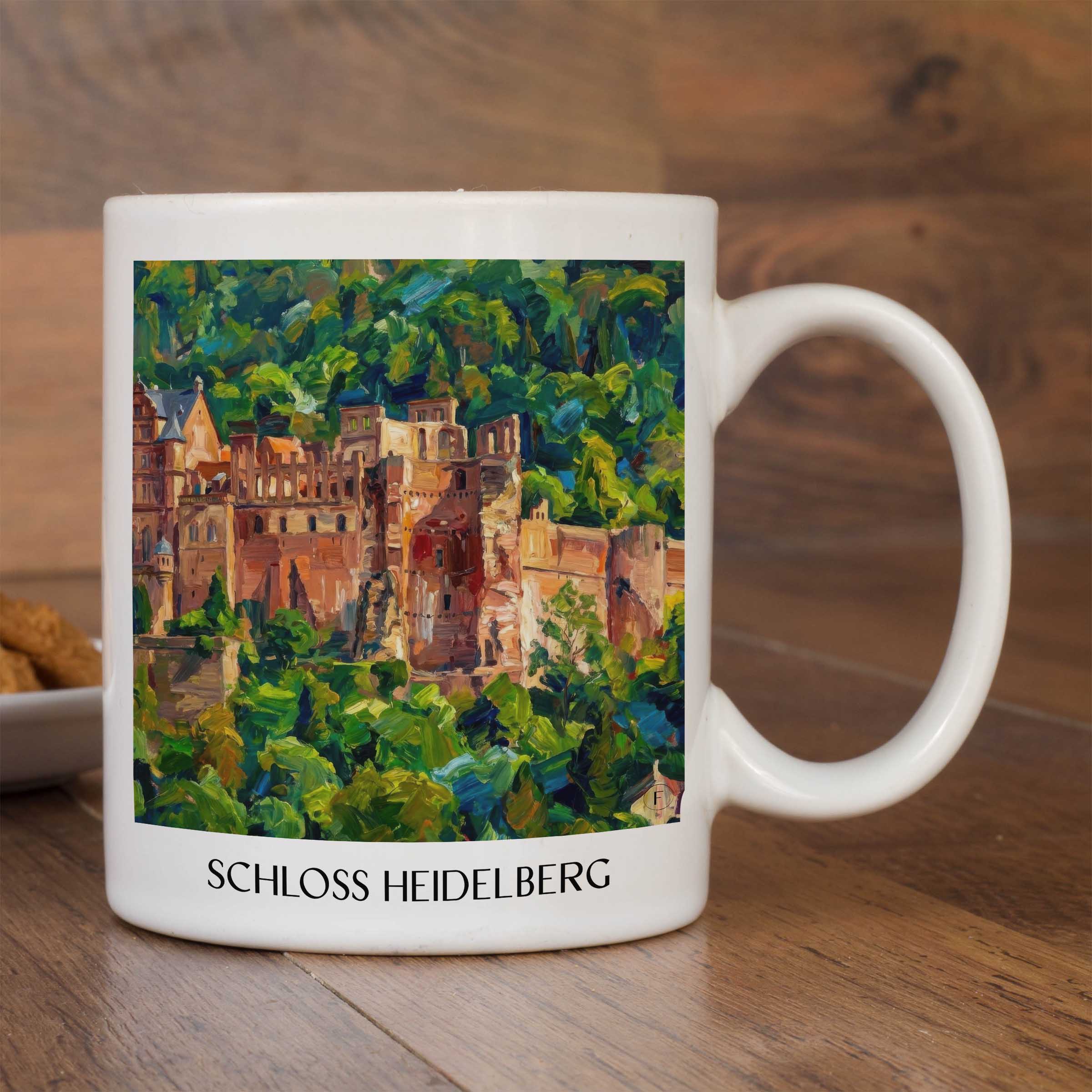 schloss-heidelberg-baden-württemberg-deutschland-kaffeebecher-oil-painting-oelgemaelde