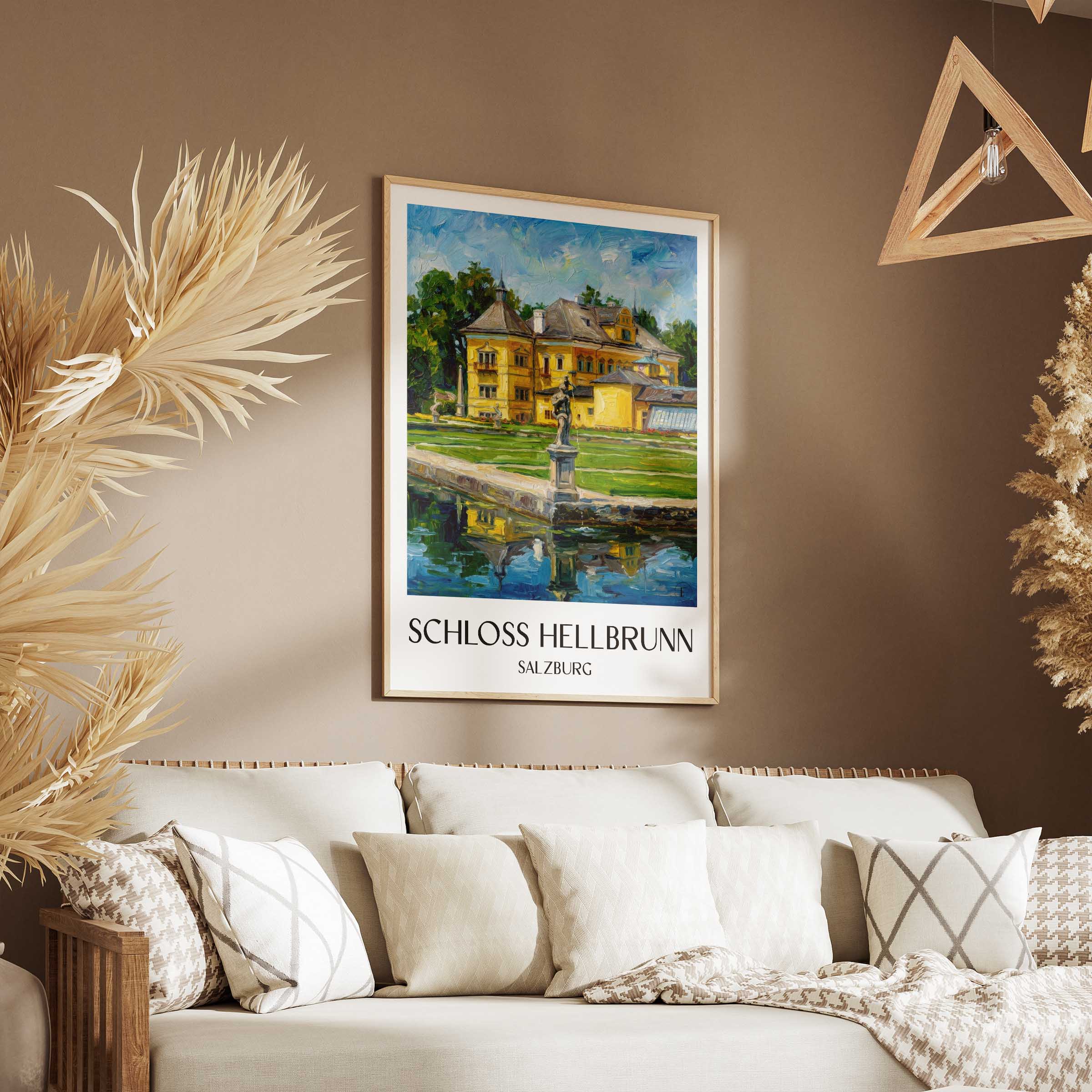 schloss-hellbrunn-salzburg-österreich-poster-oil-painting-oelgemaelde
