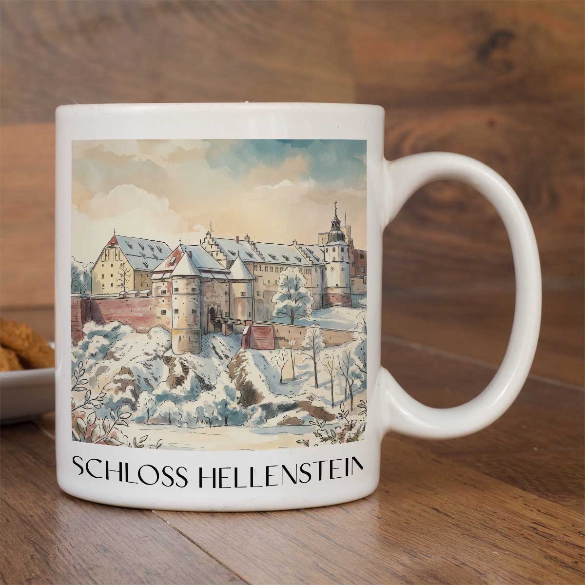 schloss-hellenstein-heidenheim-deutschland-kaffeebecher-aquarell