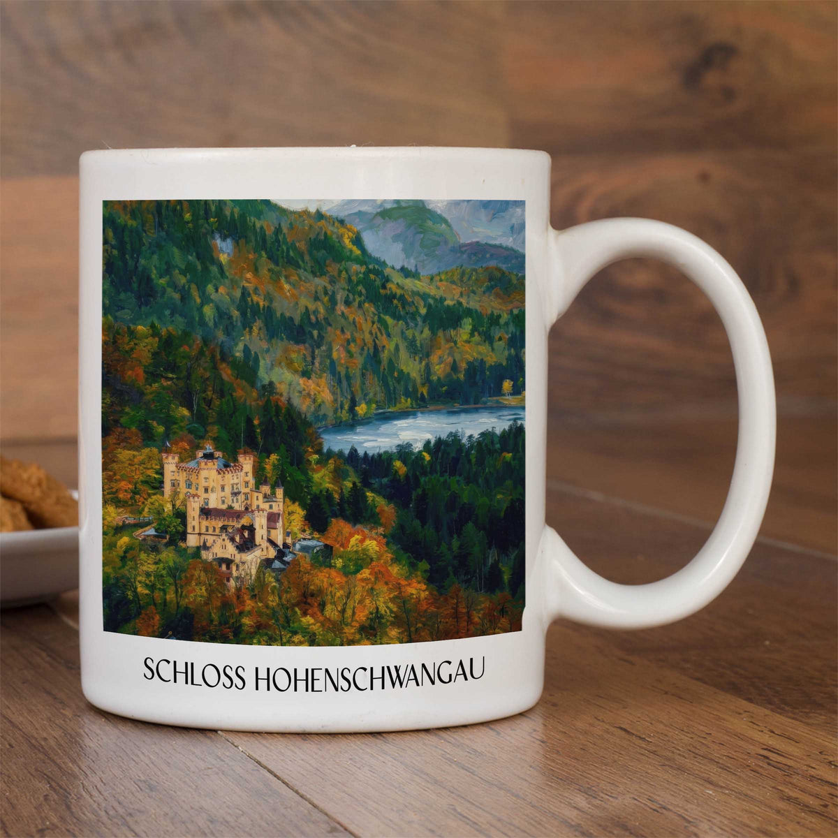schloss-hohenschwangau-ostallgäu-deutschland-kaffeebecher-oil-painting-oelgemaelde