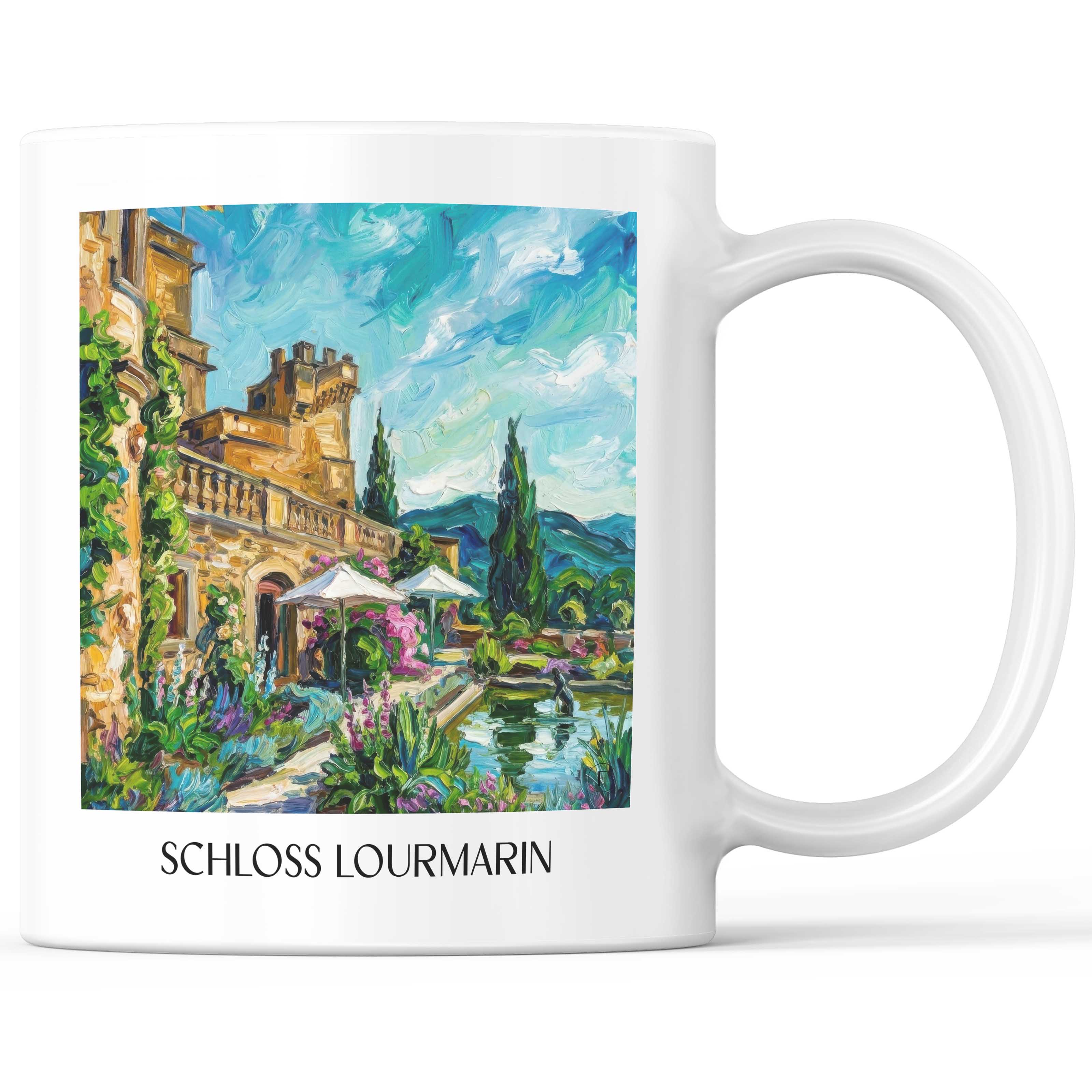 schloss-lourmarin-provence-frankreich-kaffeebecher-oil-painting-oelgemaelde