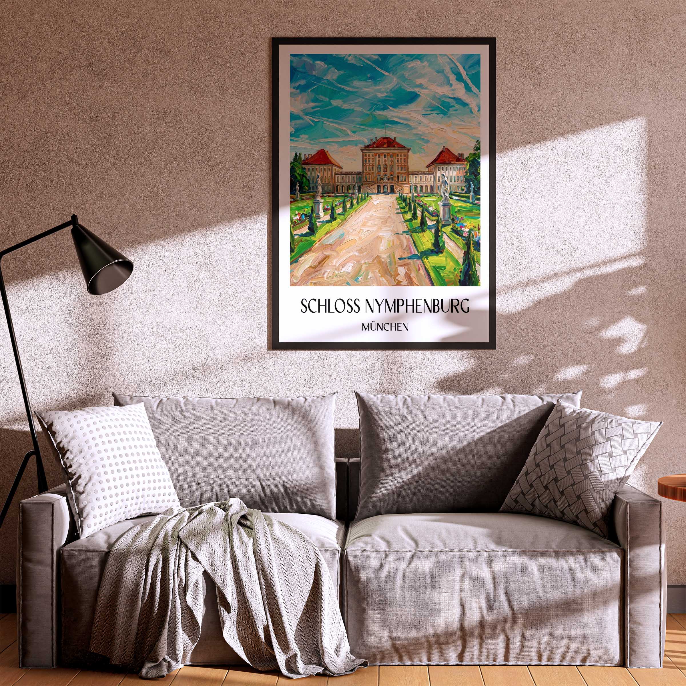 schloss-nymphenburg-münchen-deutschland-poster-oil-painting-oelgemaelde