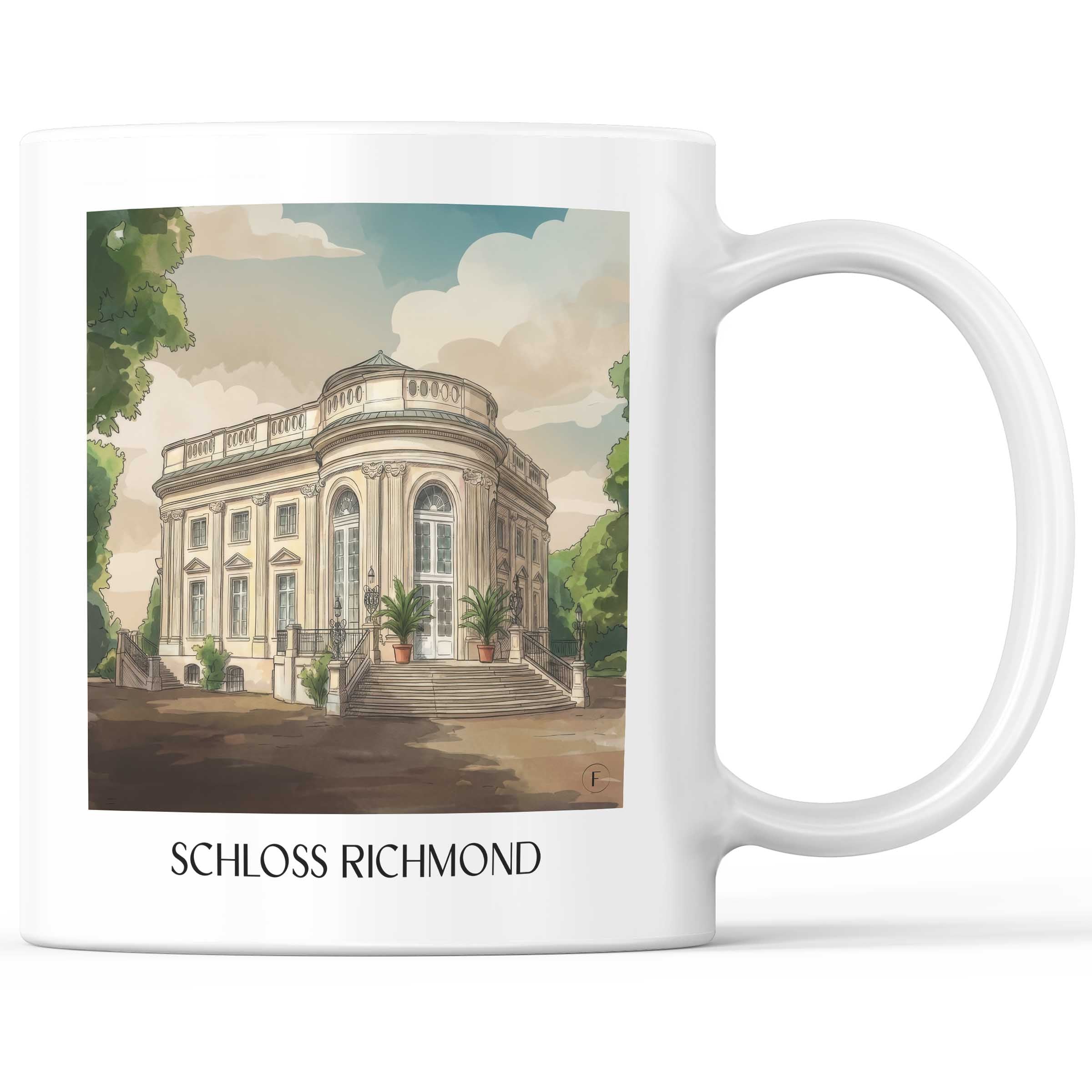 schloss-richmond-braunschweig-deutschland-kaffeebecher-aquarell