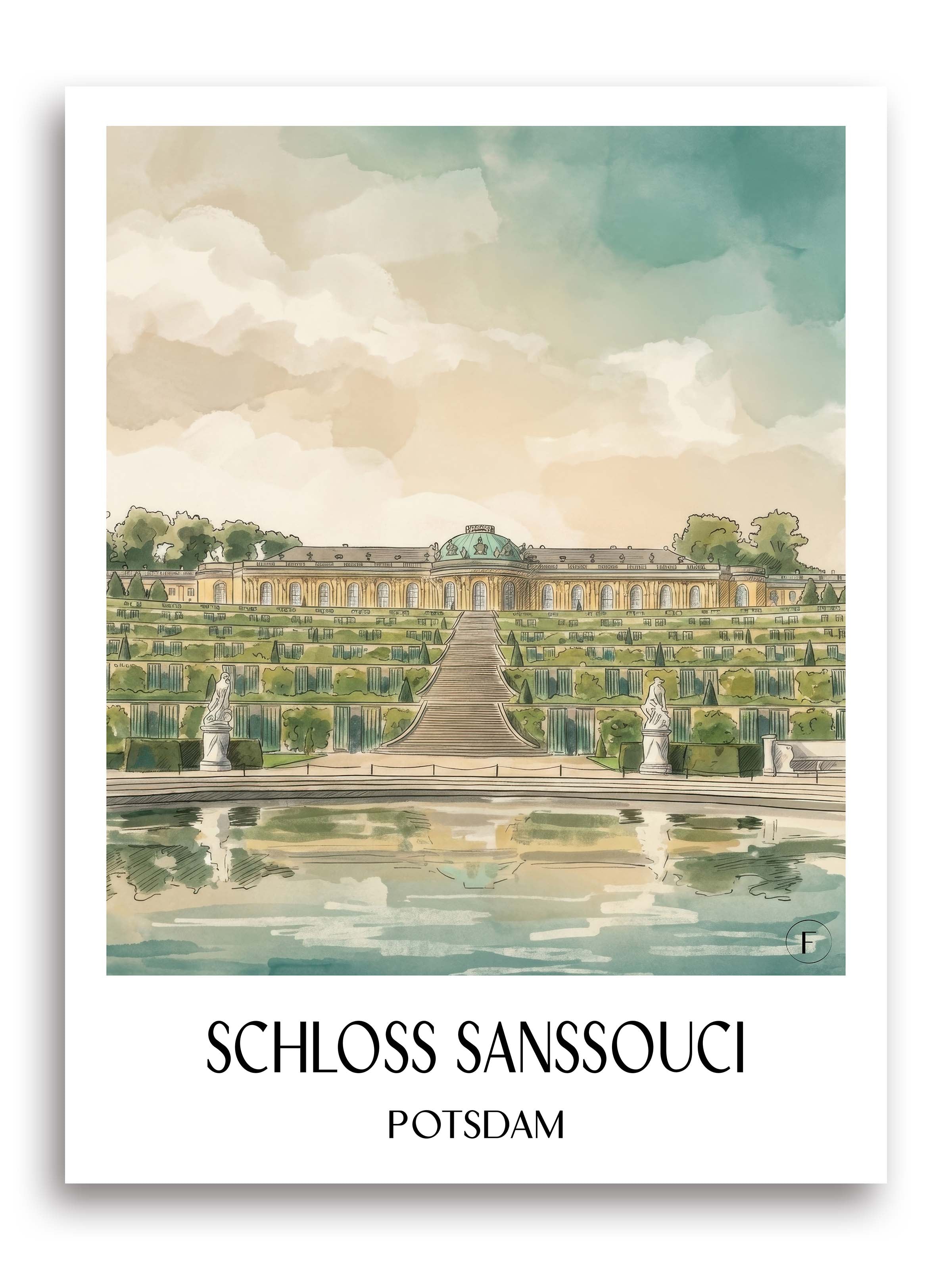 schloss-sanssouci-potsdam-deutschland-poster-aquarell