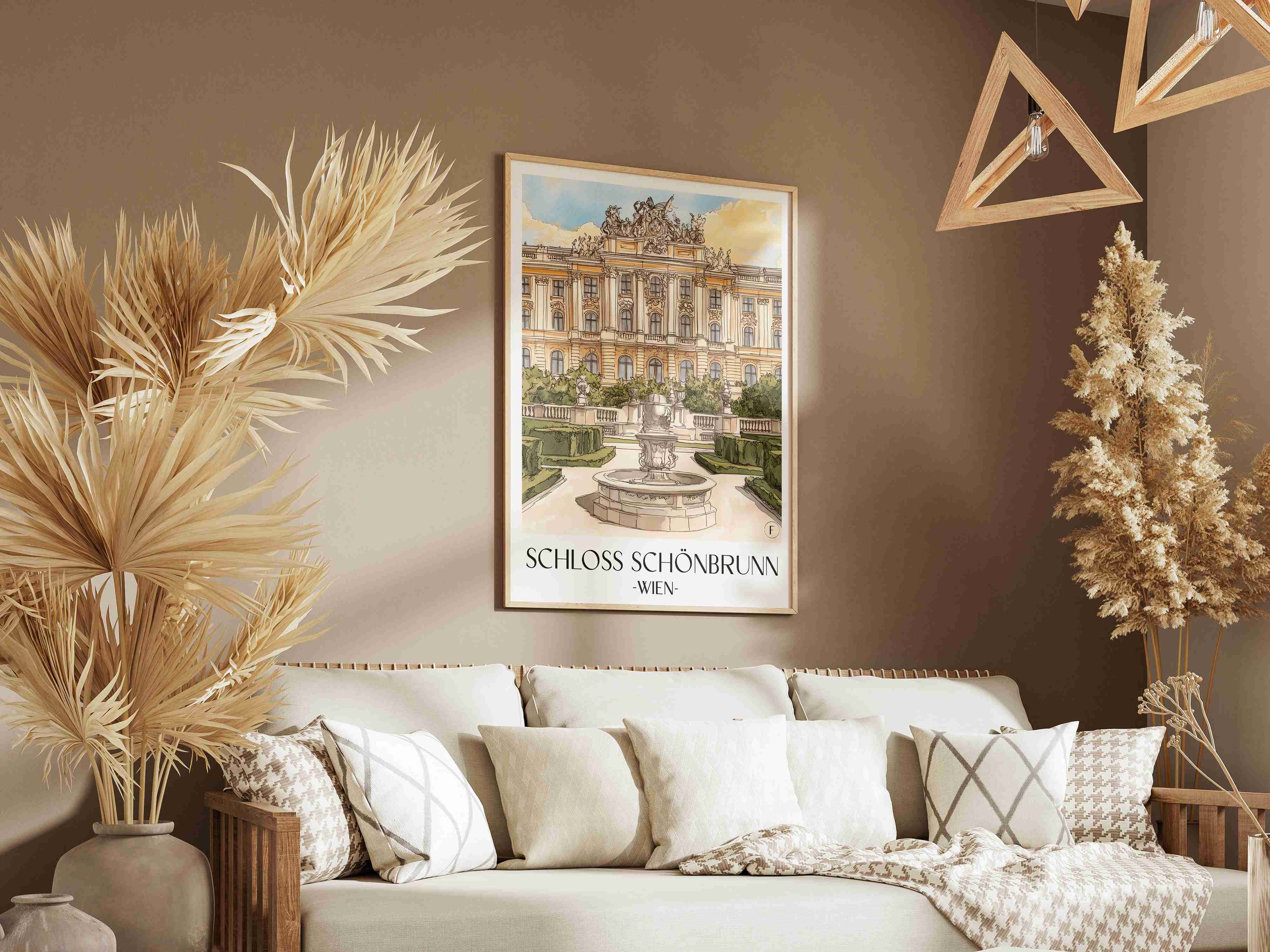 schloss-schönbrunn-wien-österreich-poster-aquarell