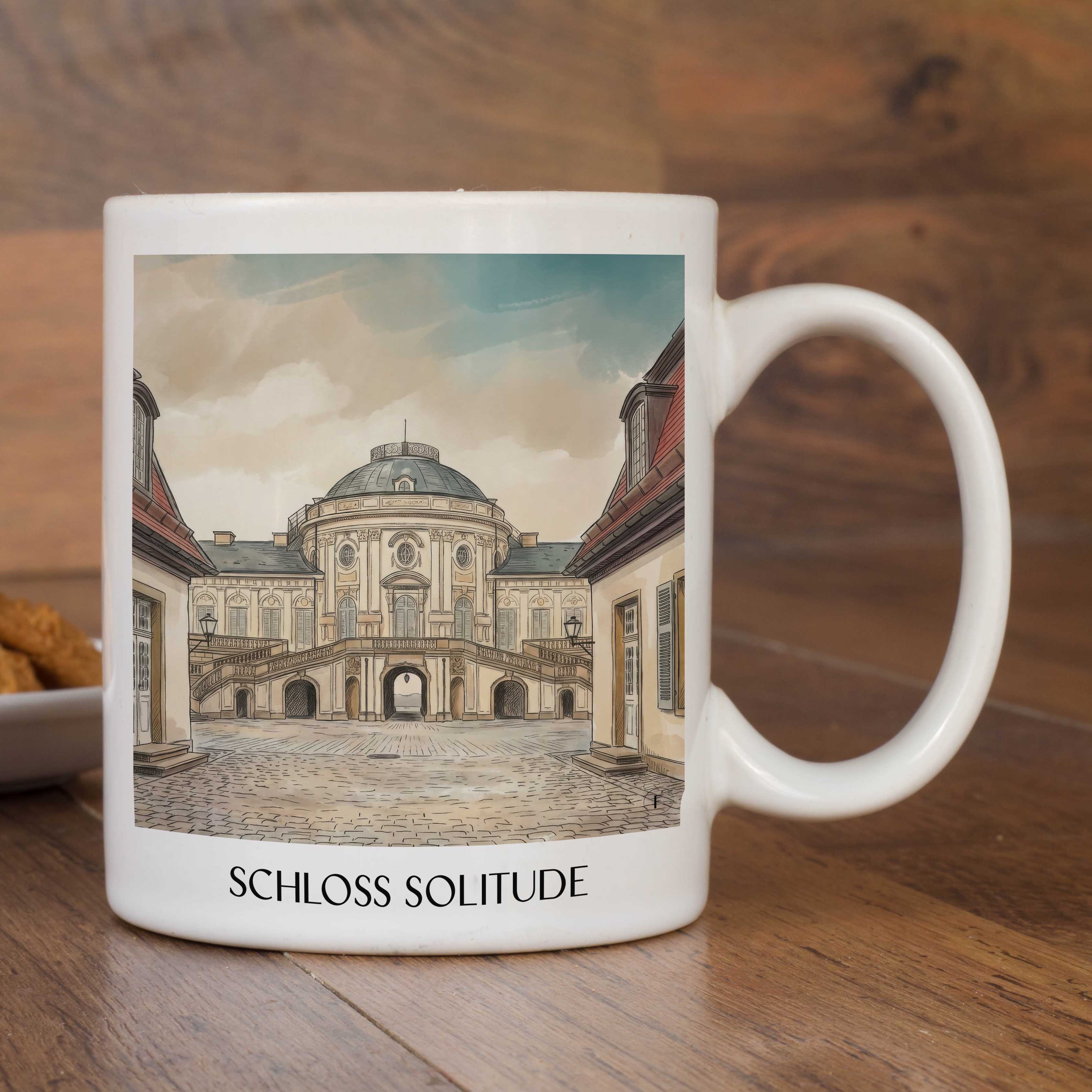 schloss-solitude-stuttgart-deutschland-kaffeebecher-aquarell