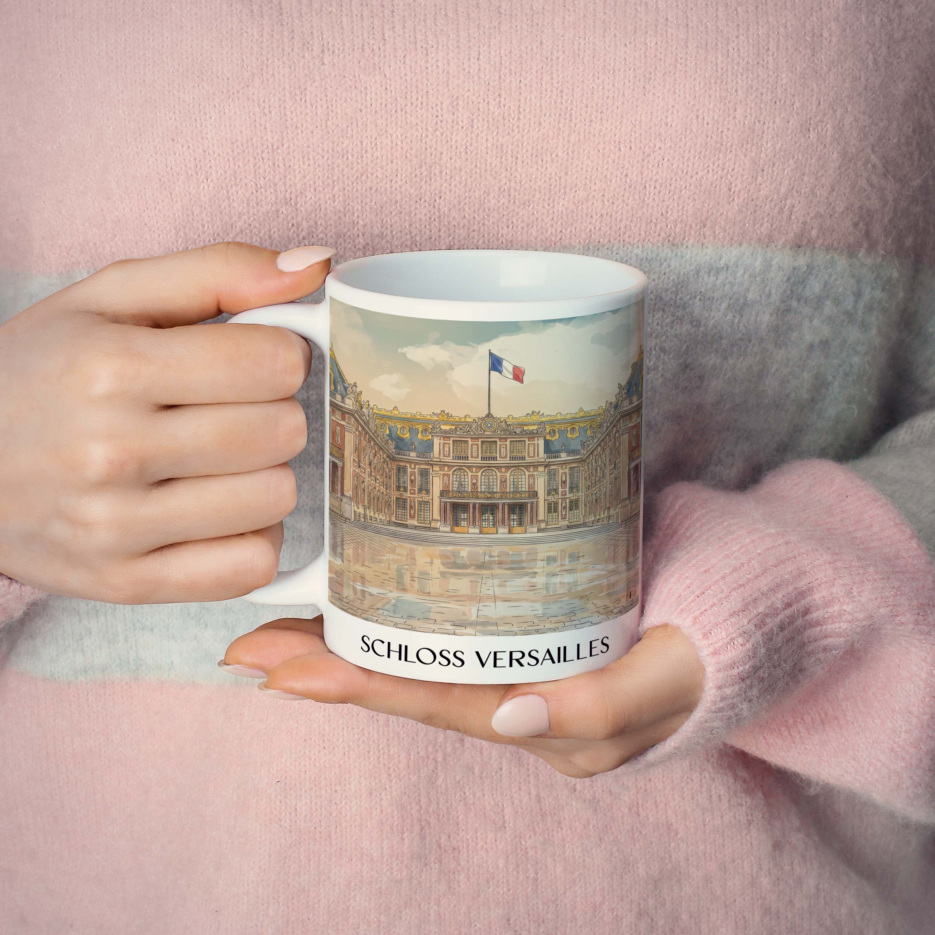 schloss-versailles-frankreich-frankreich-kaffeebecher-aquarell