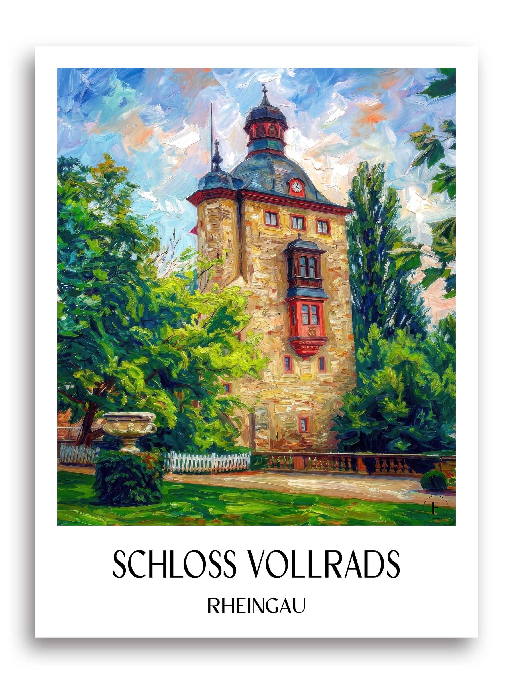 schloss-vollrads-rheingau-deutschland-poster-oil-painting-oelgemaelde