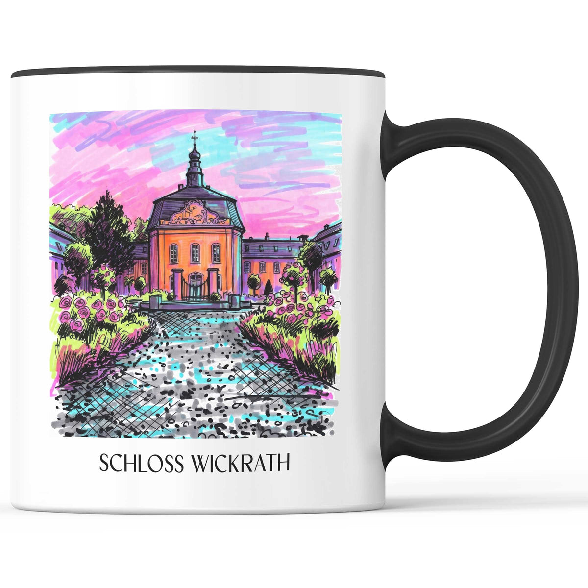 schloss-wickrath-möchengladbach-deutschland-kaffeebecher-graffiti