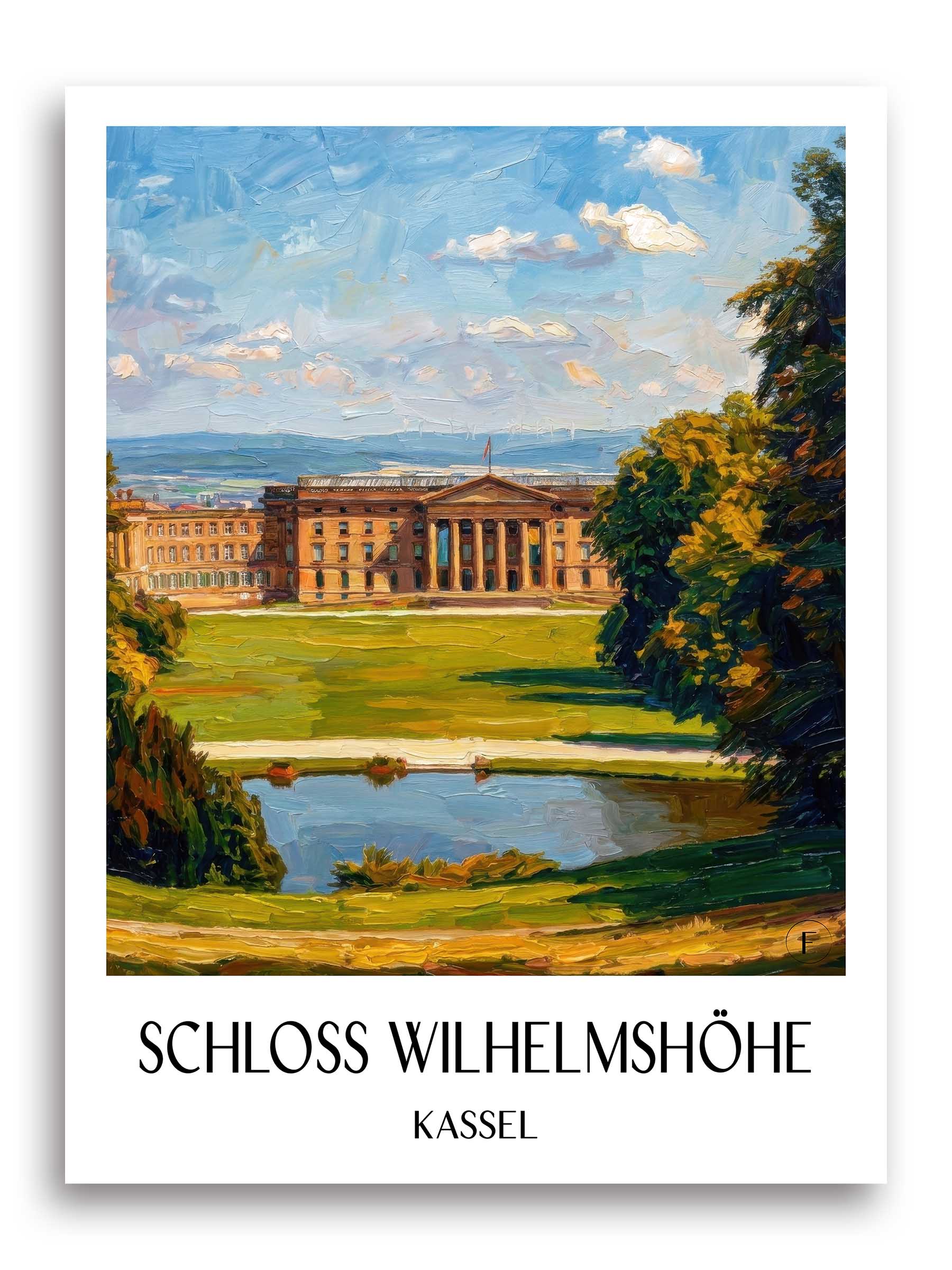schloss-wilhelmshöhe-kassel-deutschland-poster-oil-painting-oelgemaelde