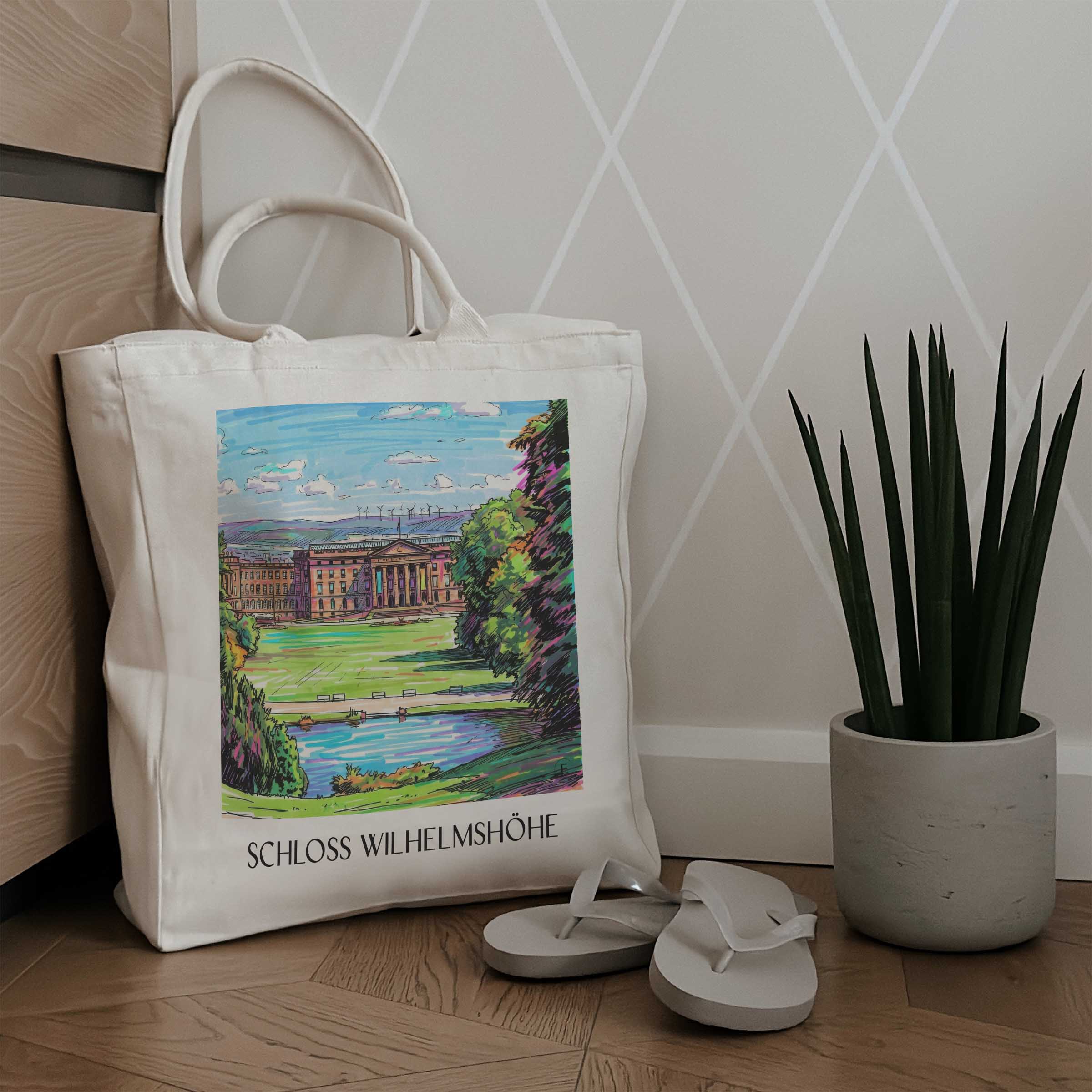 schloss-wilhelmshöhe-kassel-deutschland-einkaufstasche-graffiti