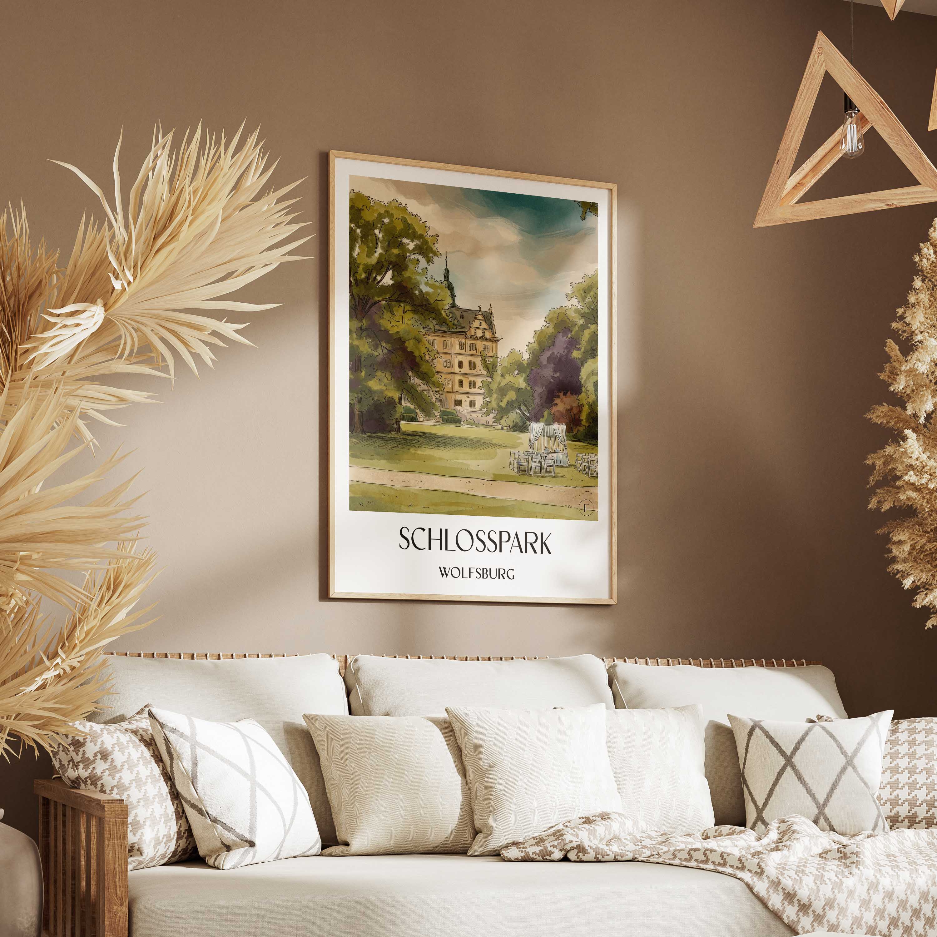 schlosspark-wolfsburg-deutschland-poster-aquarell