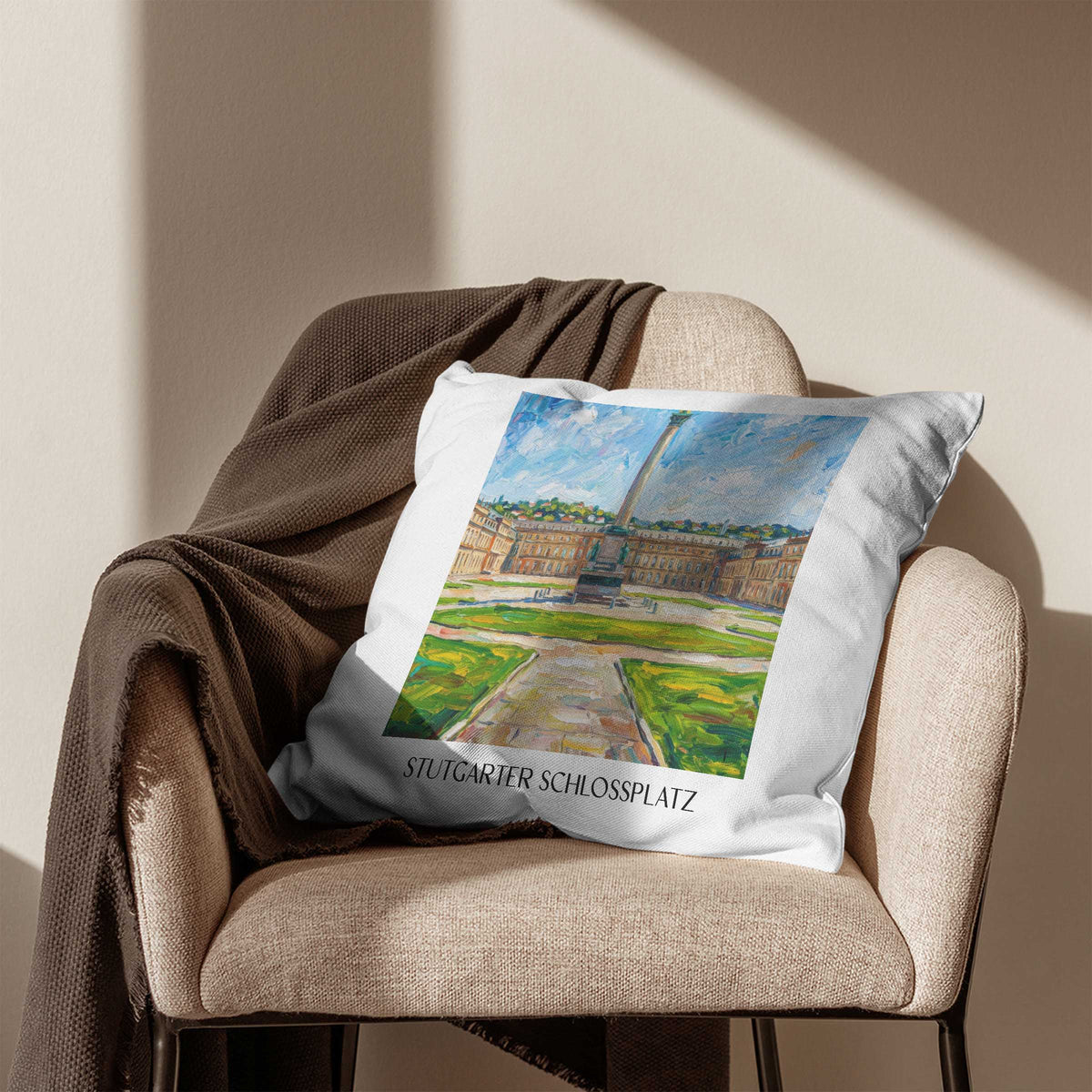 schlossplatz-stuttgart-deutschland-kissenbezug-oil-painting-oelgemaelde